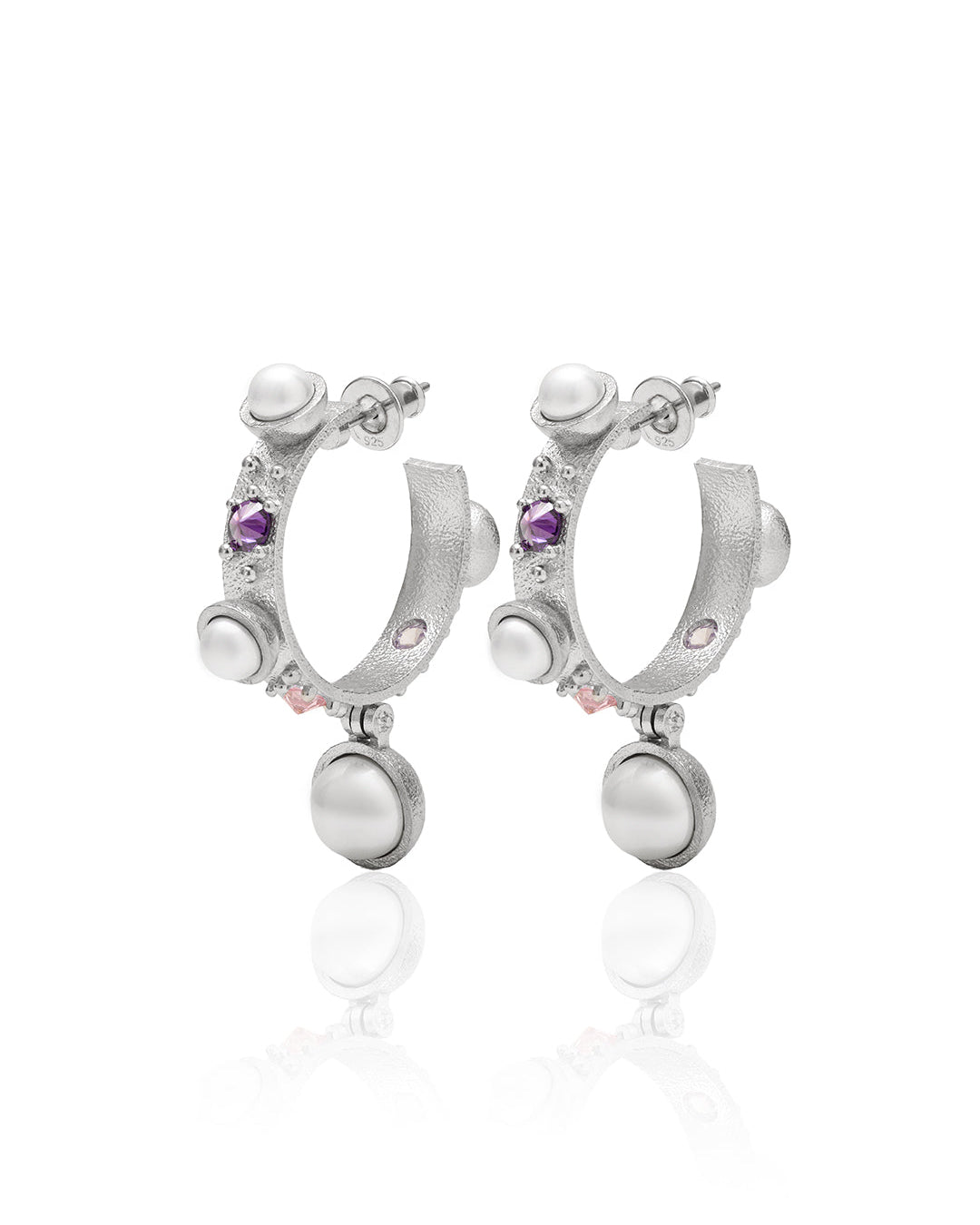 PEARL REALM HOOPS | NOCT