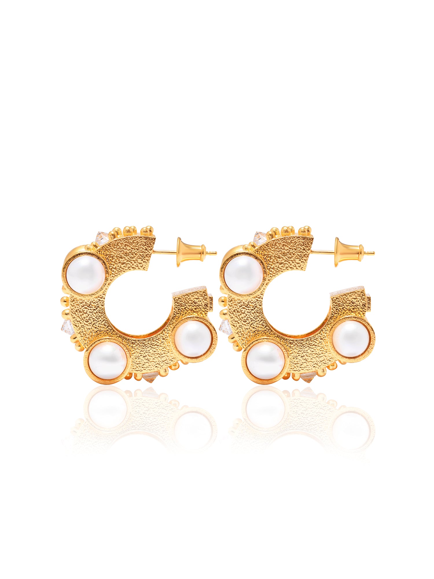 PEARL QUEEN HOOPS | SOL