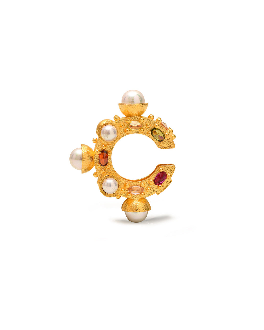 PEARL MONARCH EAR CUFF CLASSIC | FLARE