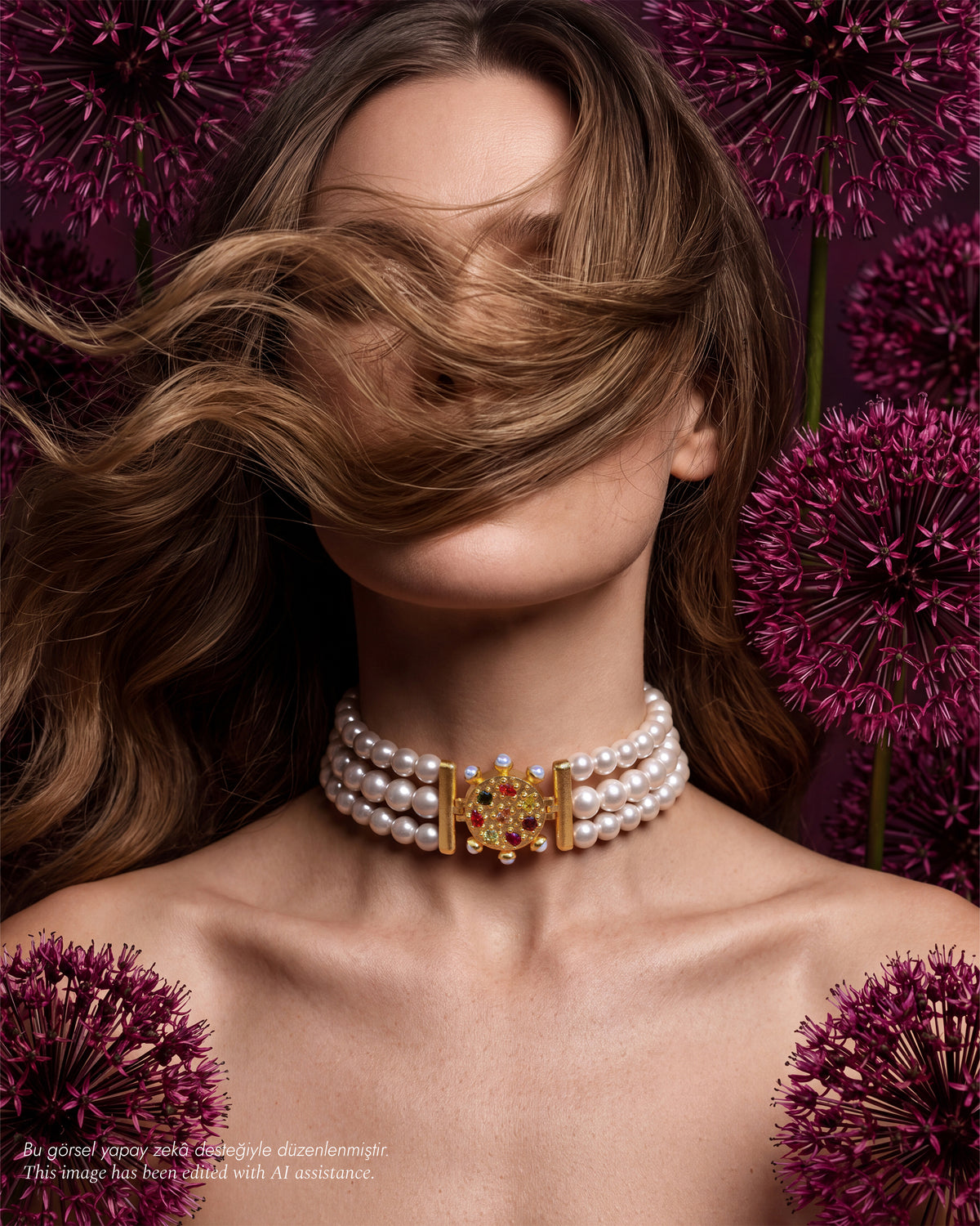 PEARL MONARCH CHOKER | FLARE
