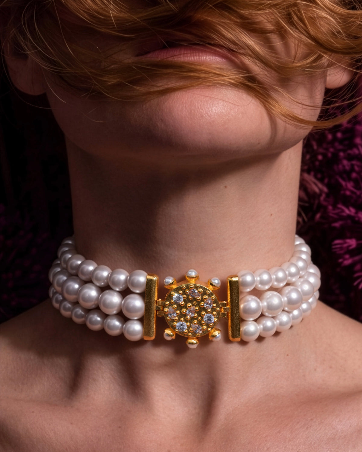 PEARL MONARCH CHOKER | SOL
