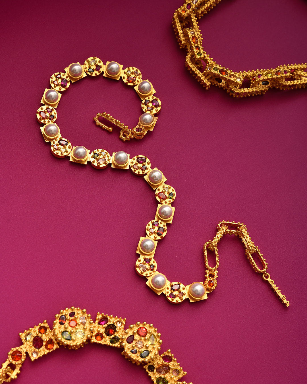 PEARL CROWN NECKLACE | FLARE