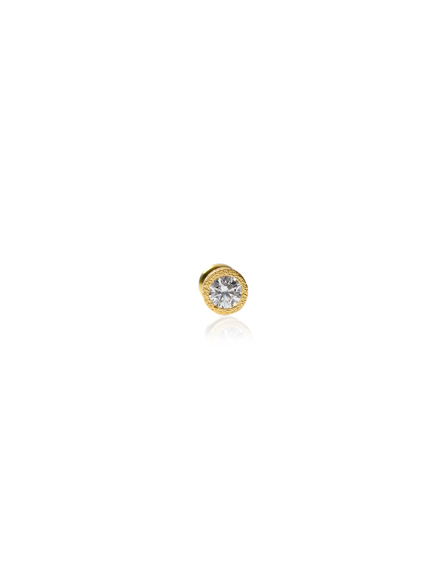 DUCHESS STUD | GOLD/CLEAR