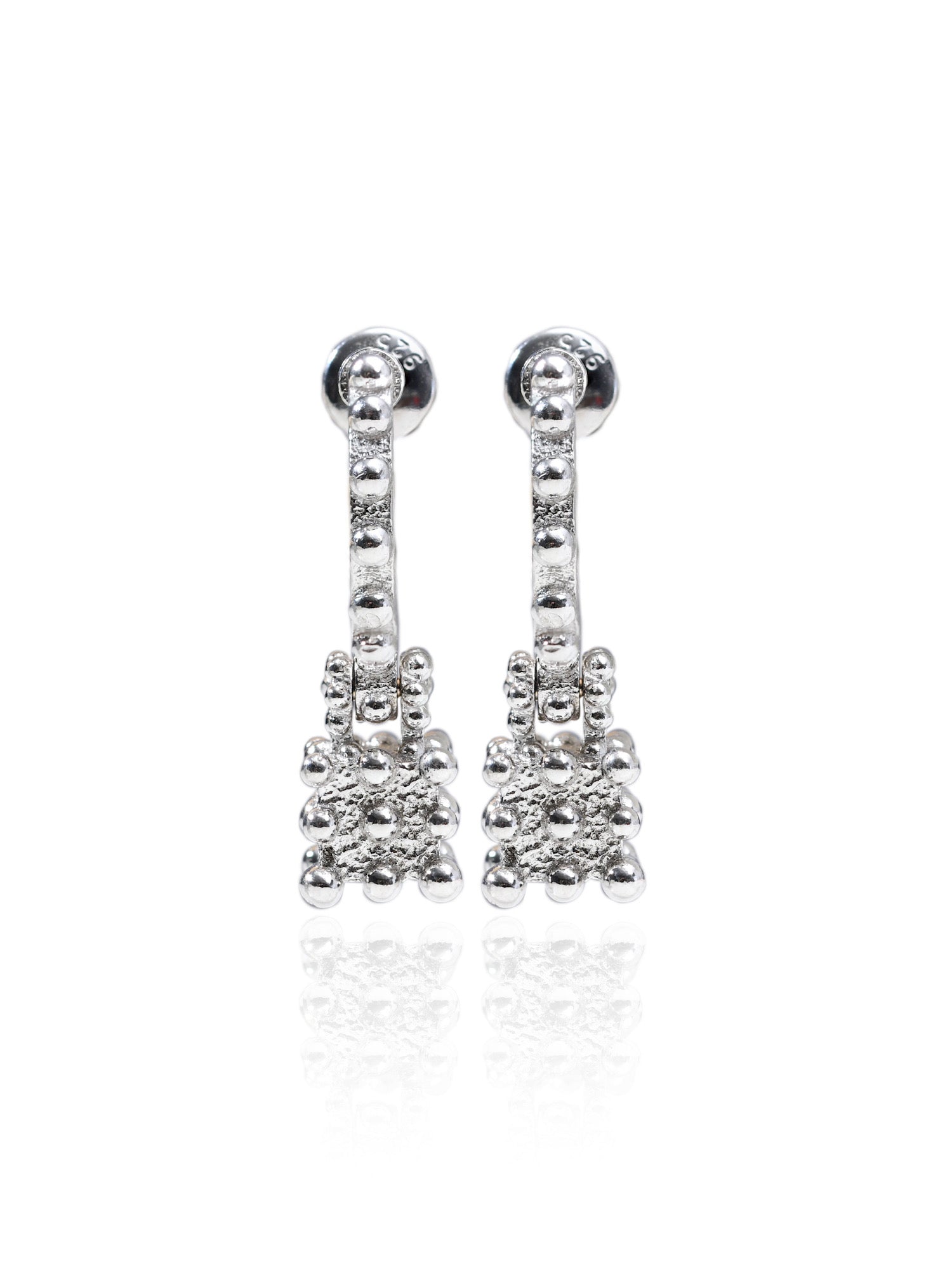 LADY HOOPS | SILVER