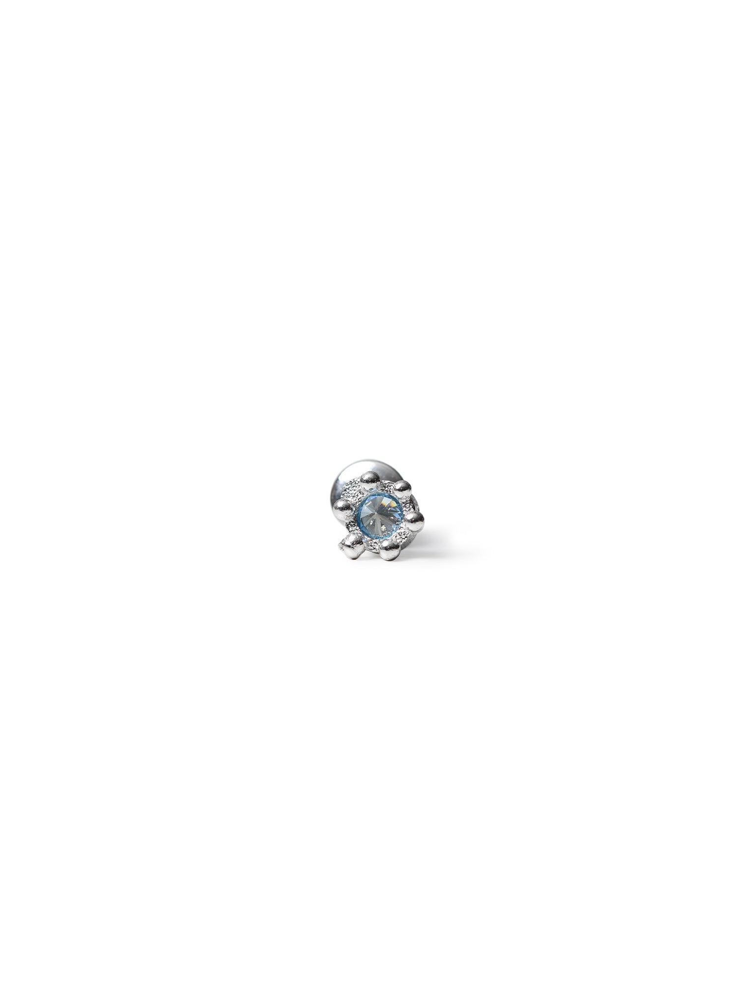 LADY STUD | SILVER/BLUE