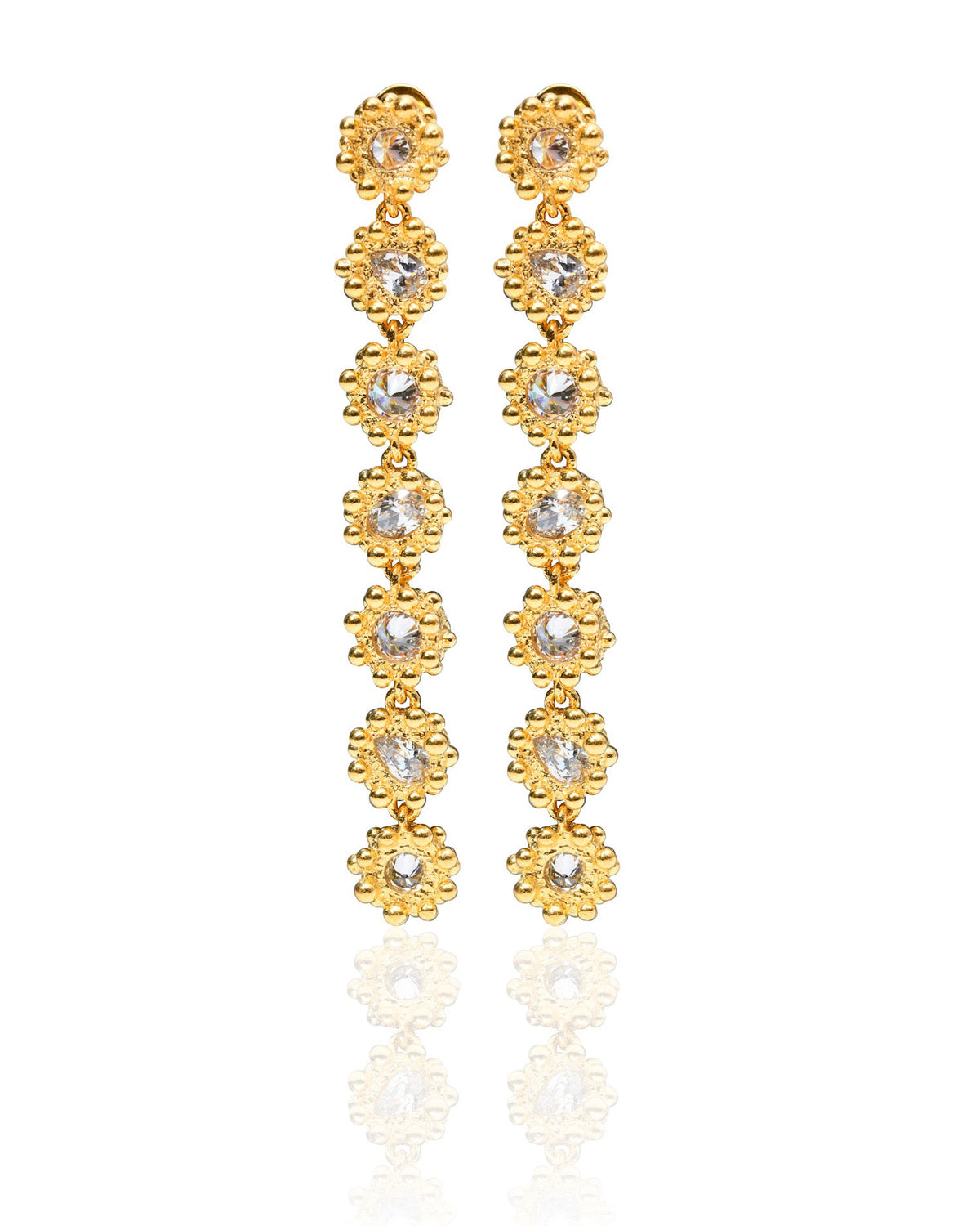 PRINCESS EARRINGS CLASSIC|7 TIER|SOL