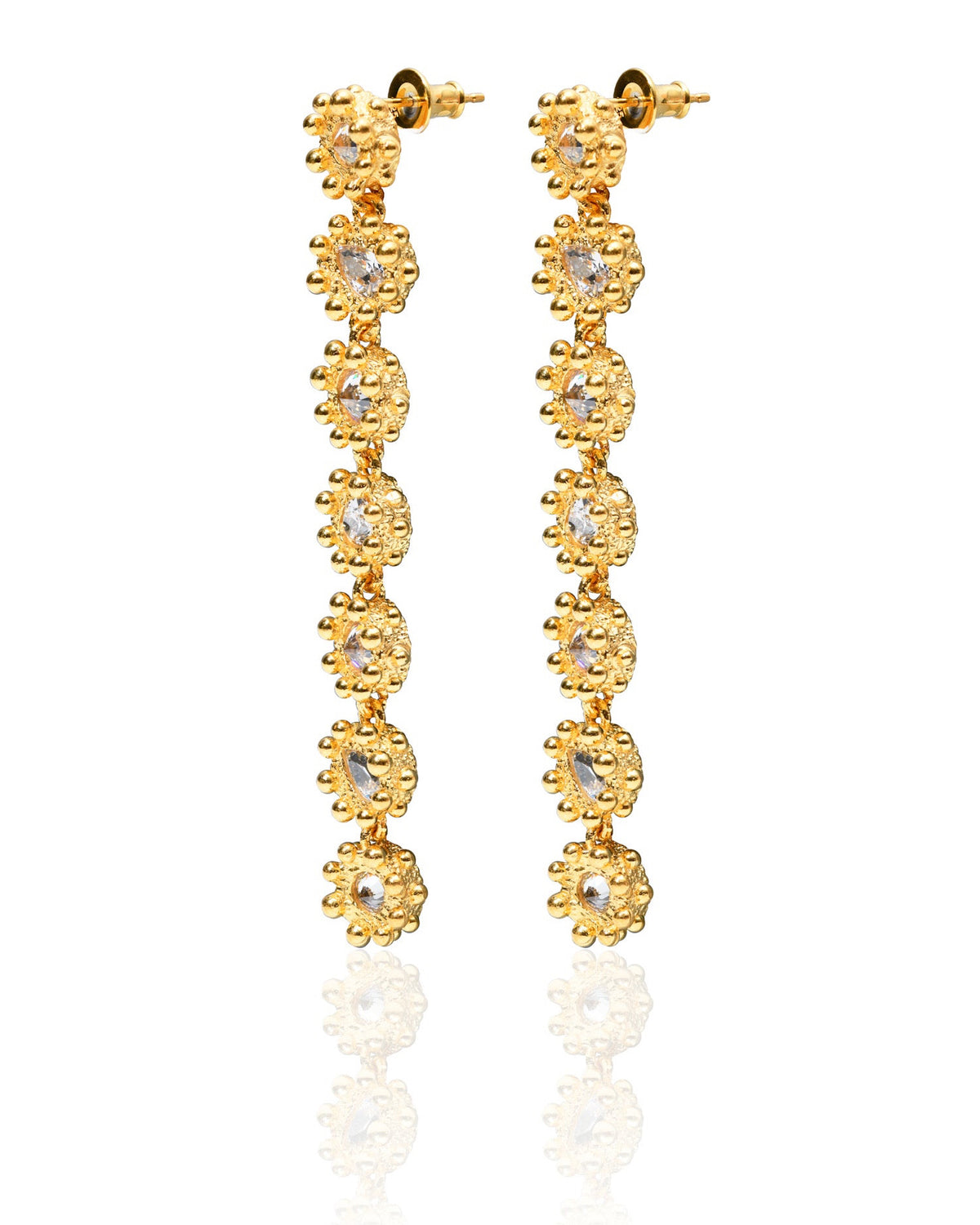 PRINCESS EARRINGS CLASSIC|7 TIER|SOL