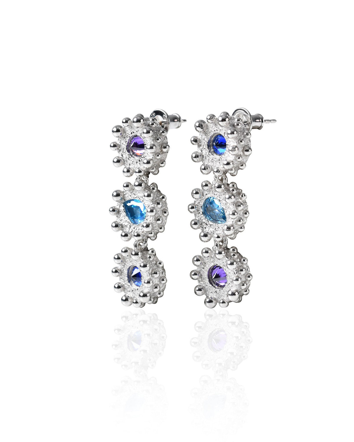 PRINCESS EARRINGS GRAND 3 TIER|NOCT