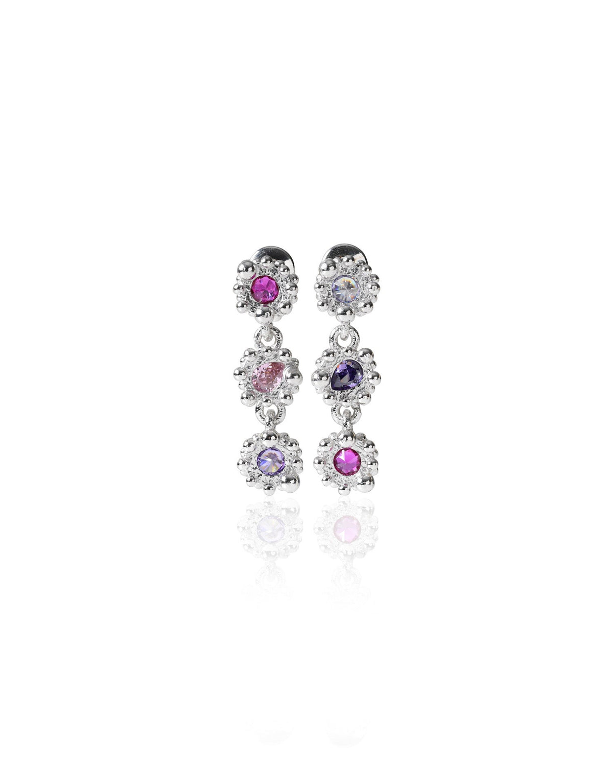 PRINCESS EARRINGS PETITE 3 TIER|NOCT
