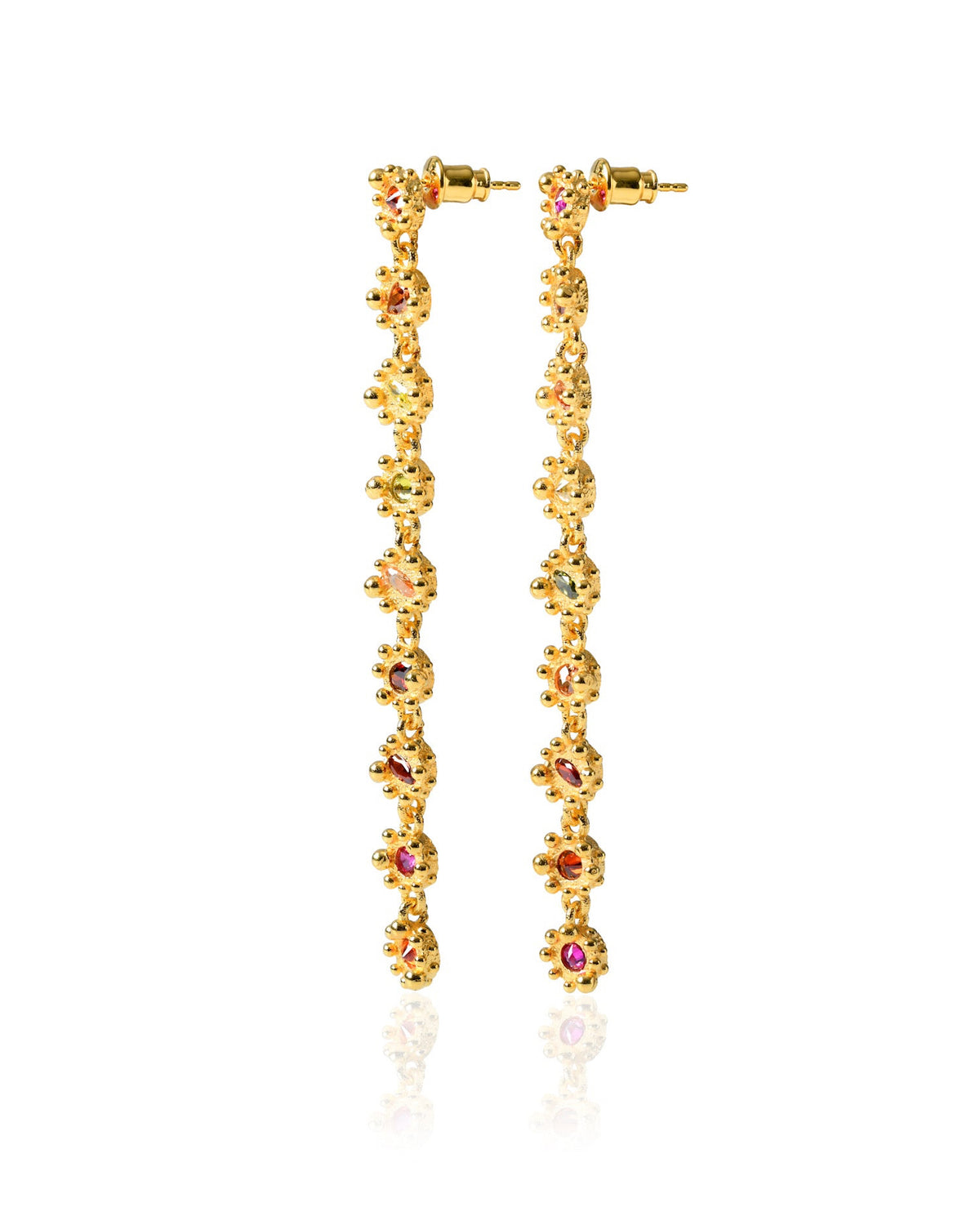 PRINCESS EARRINGS PETITE 9 TIER|FLARE