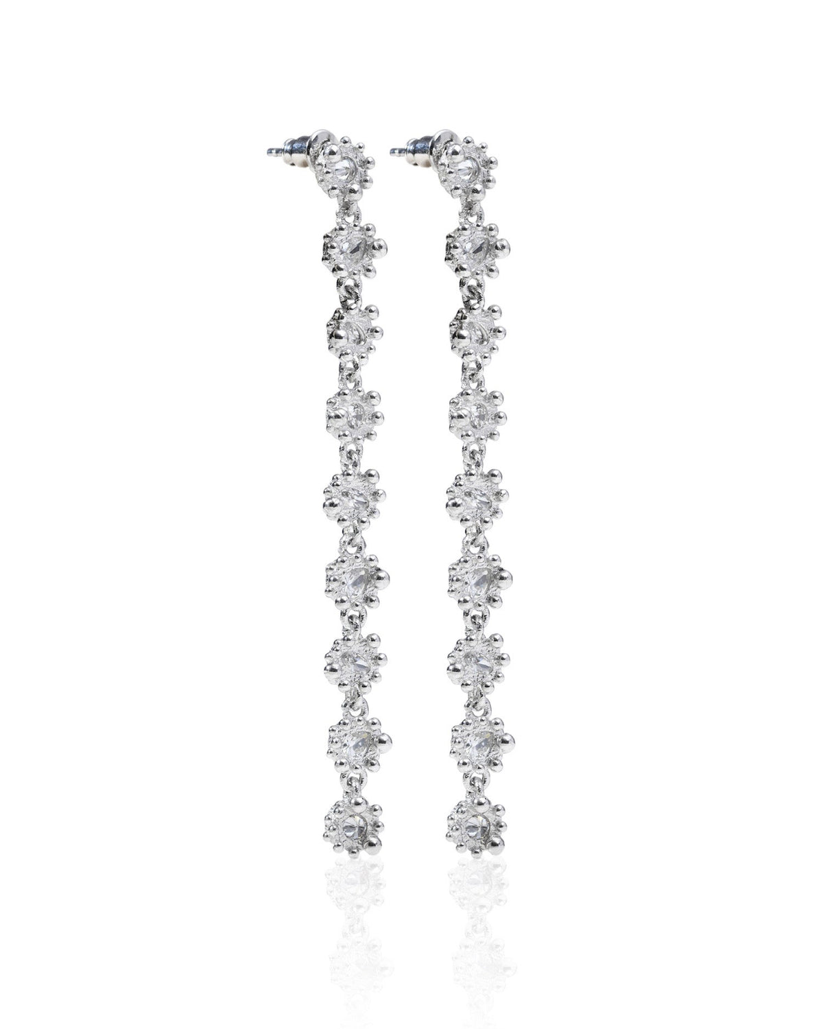 PRINCESS EARRINGS PETITE 9 TIER|HALO