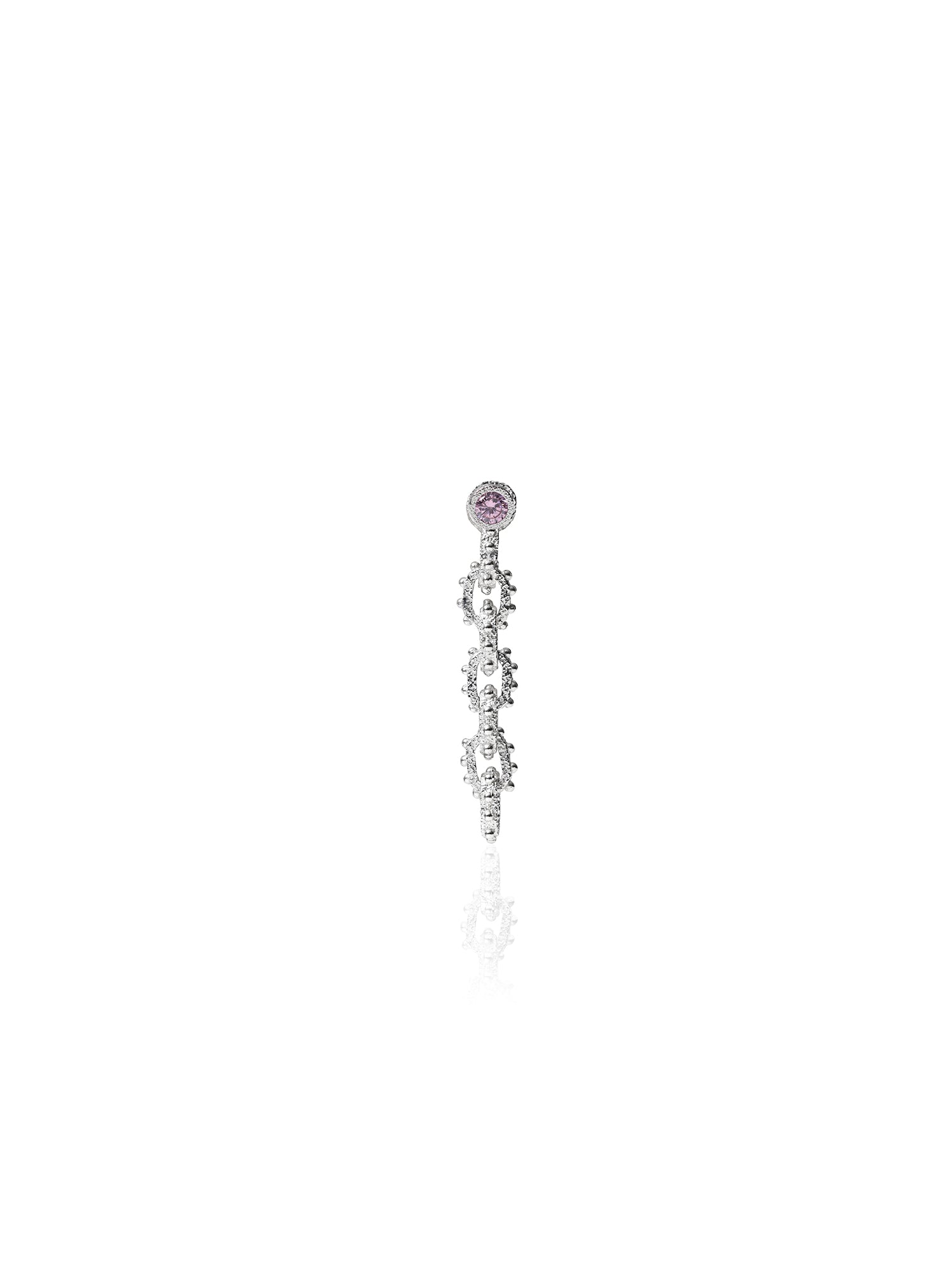 REBEL EAR JACKET PETITE|7 TIER|SILVER