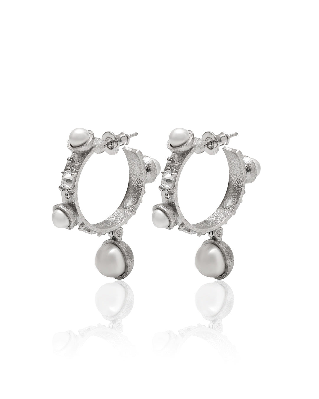PEARL REALM HOOPS | HALO