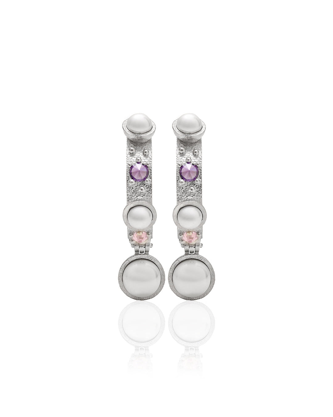 PEARL REALM HOOPS | NOCT