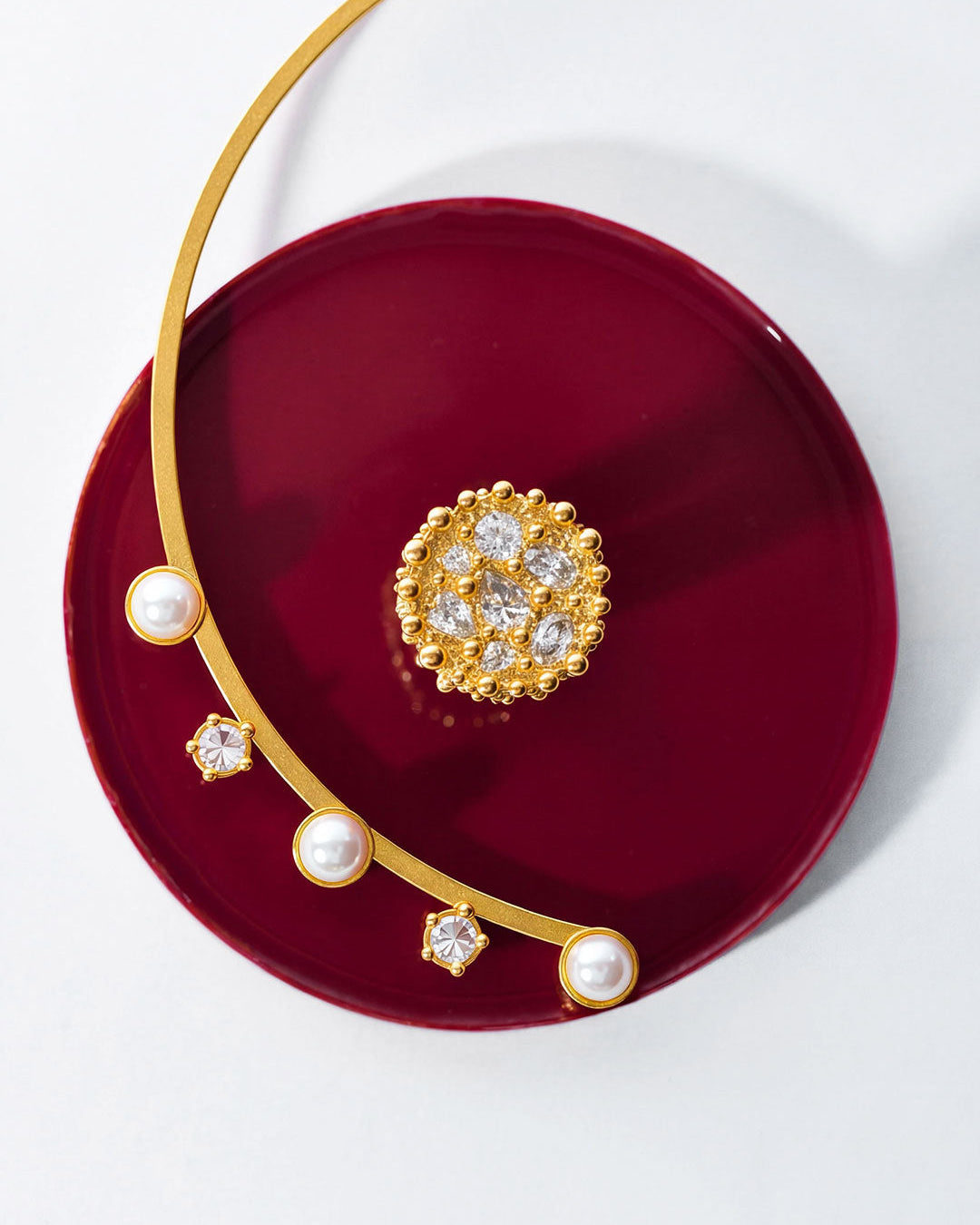 PEARL THRONE NECKLACE | SOL