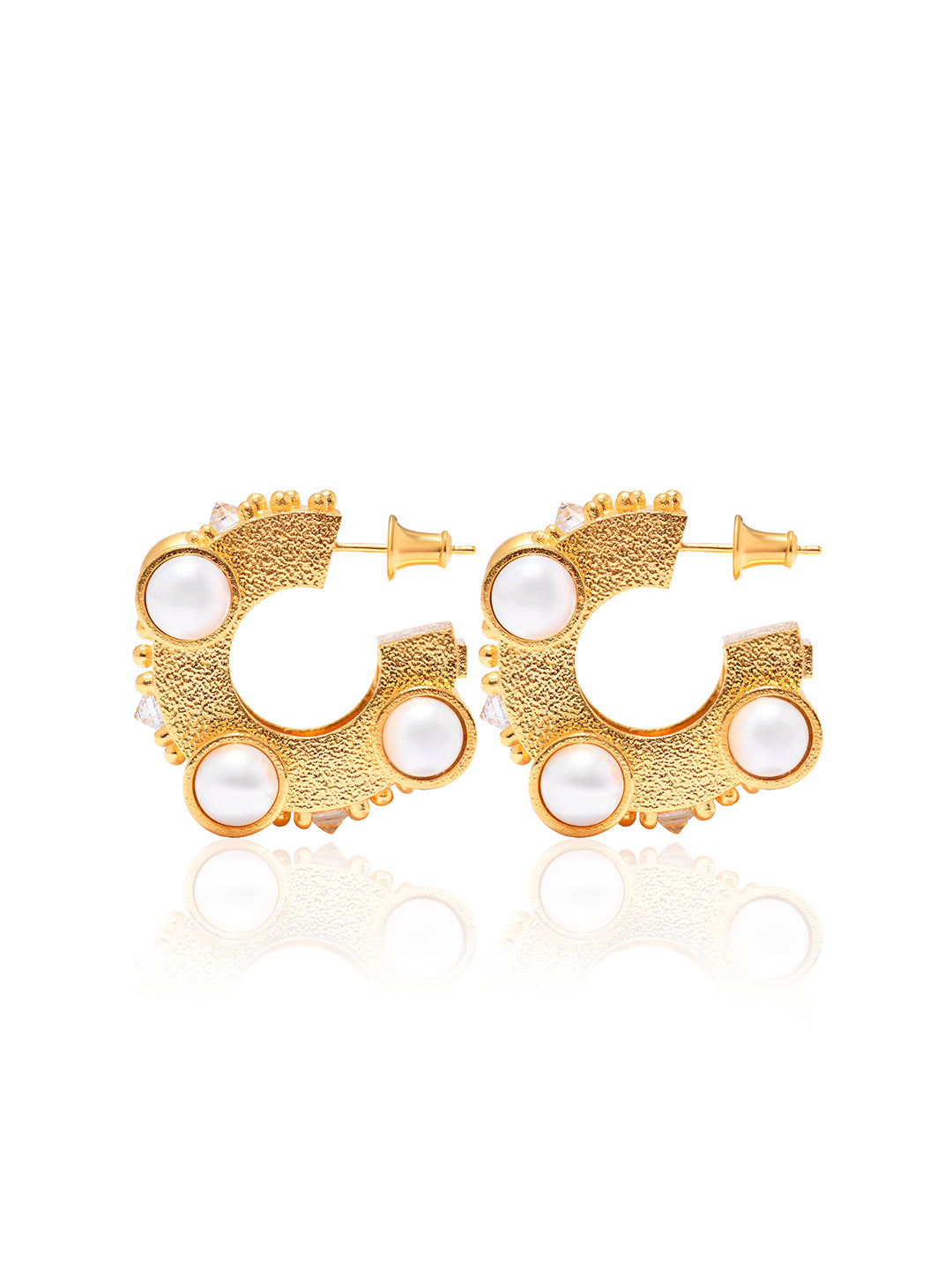 PEARL QUEEN HOOPS | SOL