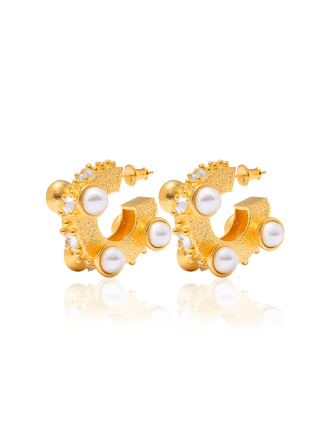 PEARL QUEEN HOOPS | SOL