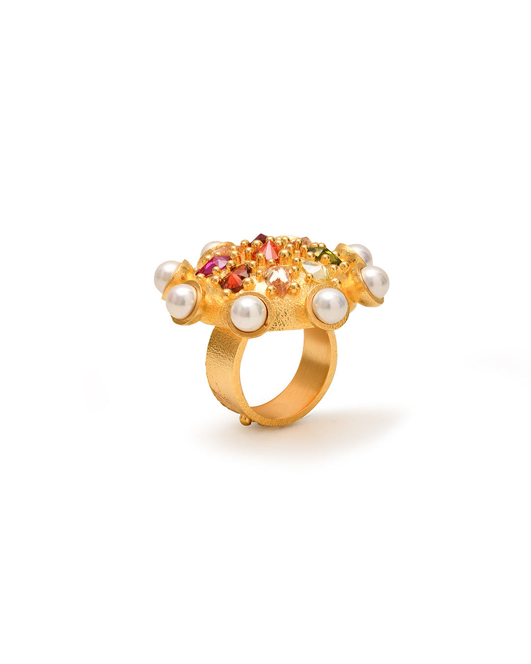 PEARL MONARCH RING | FLARE