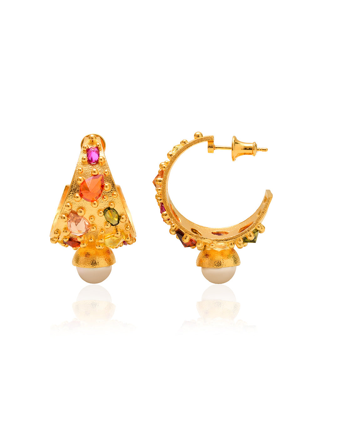 PEARL NOBLE EARRINGS CLASSIC | FLARE