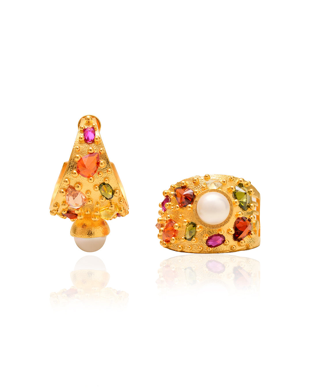 PEARL NOBLE EARRINGS CLASSIC | FLARE