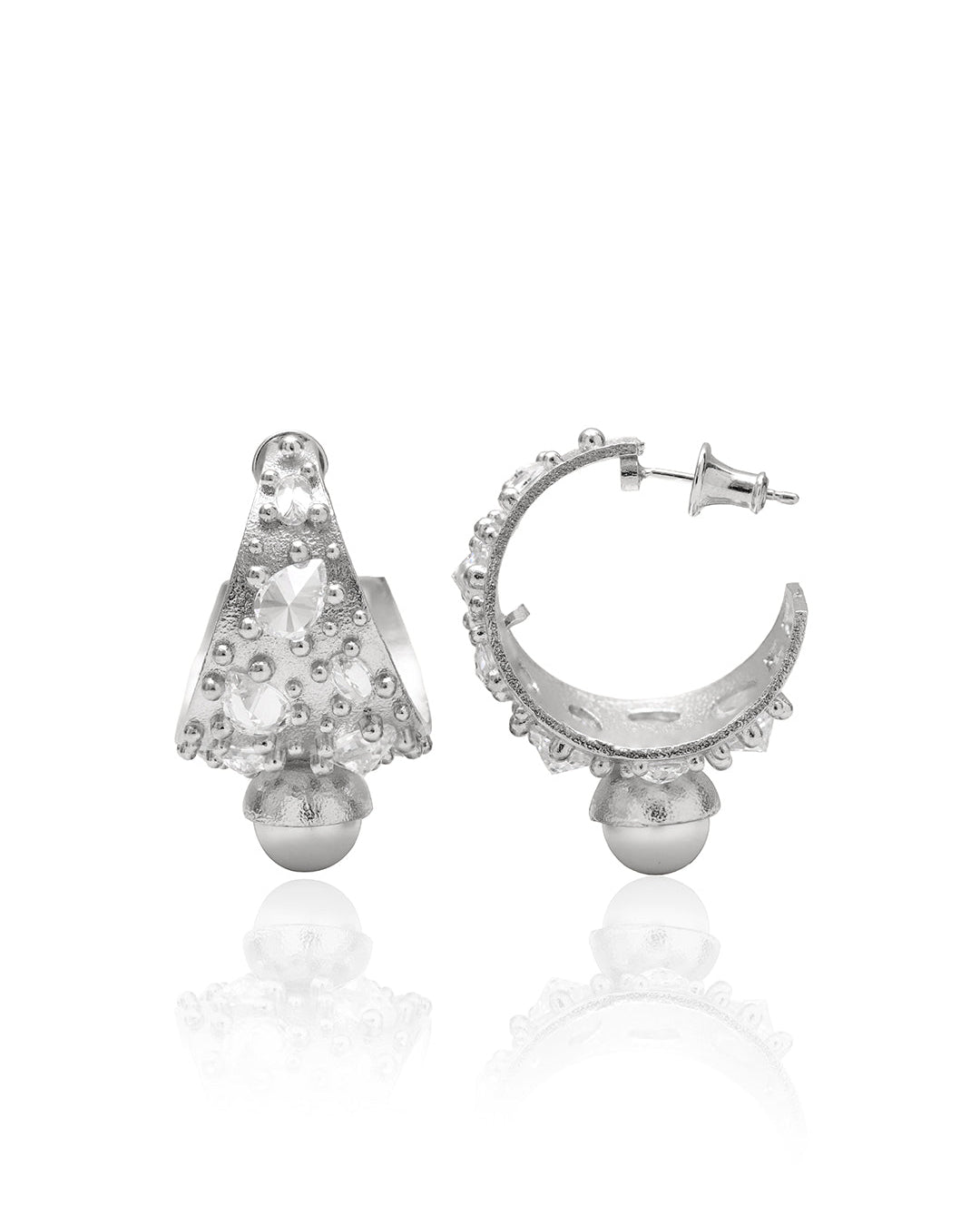 PEARL NOBLE EARRINGS CLASSIC | HALO
