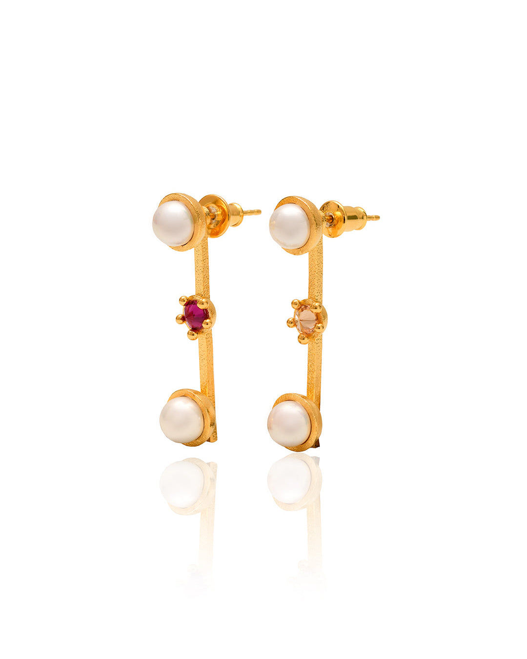 PEARL THRONE EARRINGS | 1 TIER | FLARE