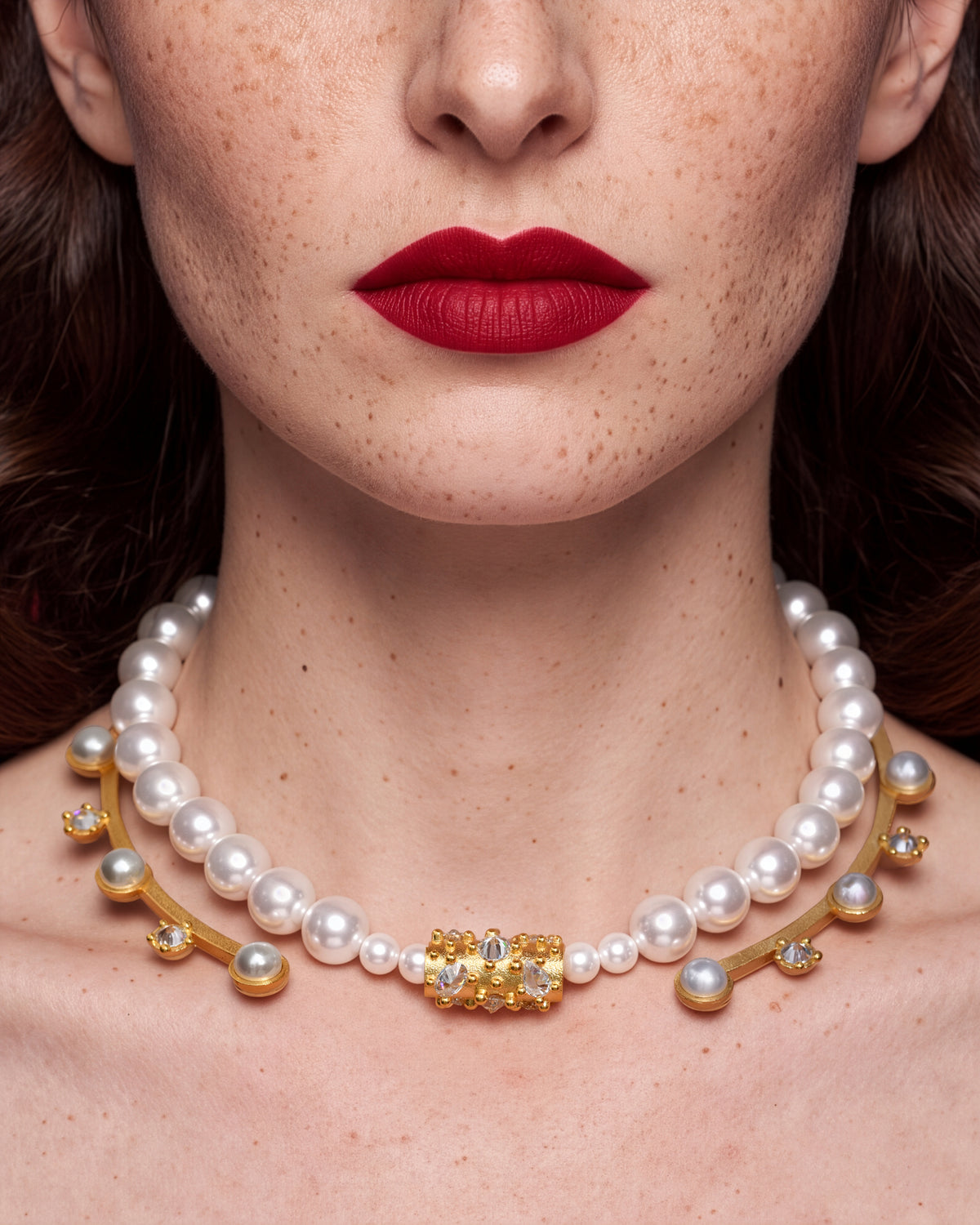 PEARL THRONE NECKLACE | SOL