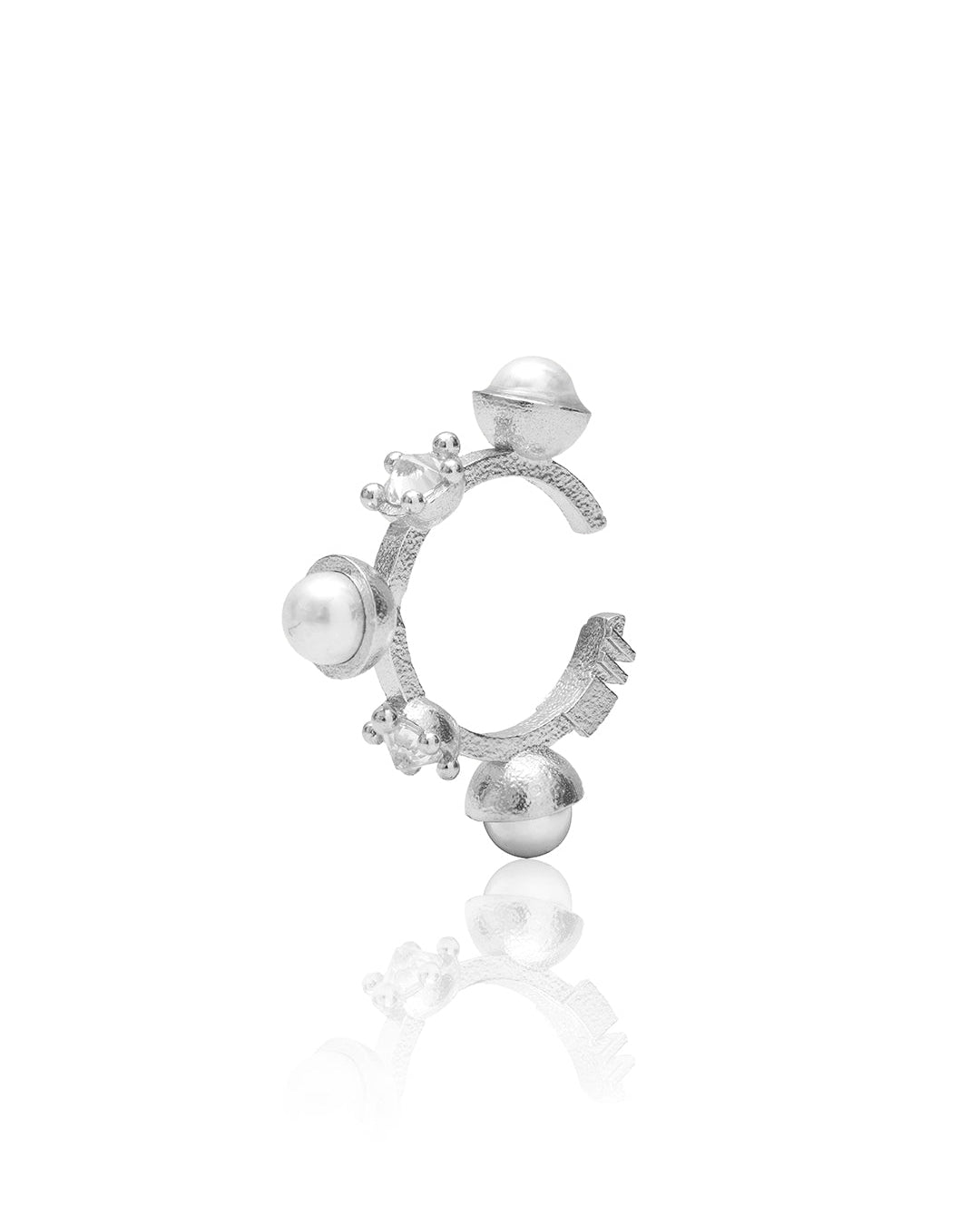 PEARL THRONE EAR CUFF CLASSIC | HALO