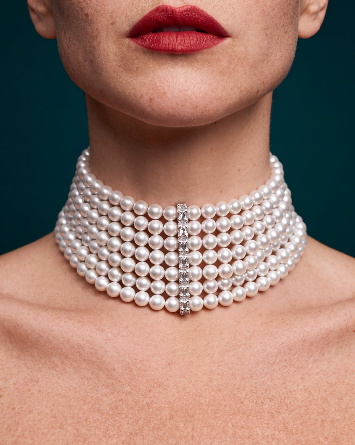 PEARL QUEEN CHOKER | HALO