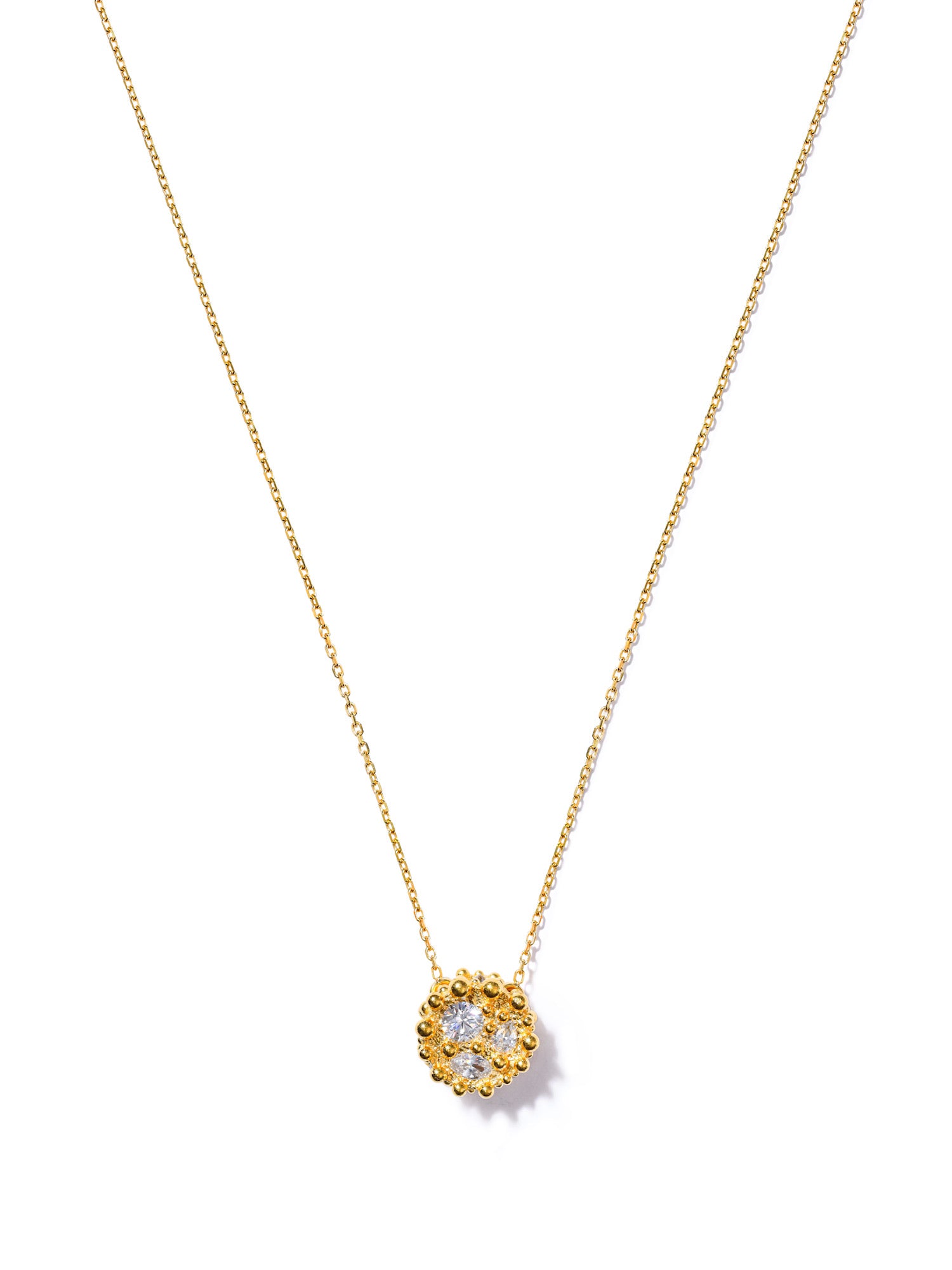 CREST NECKLACE PETITE|SOL