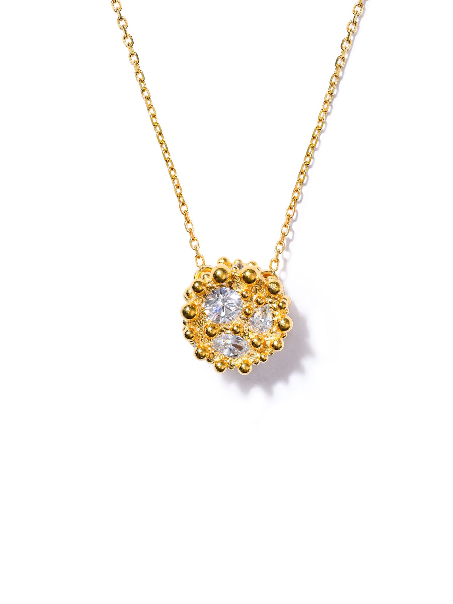 CREST NECKLACE PETITE|SOL