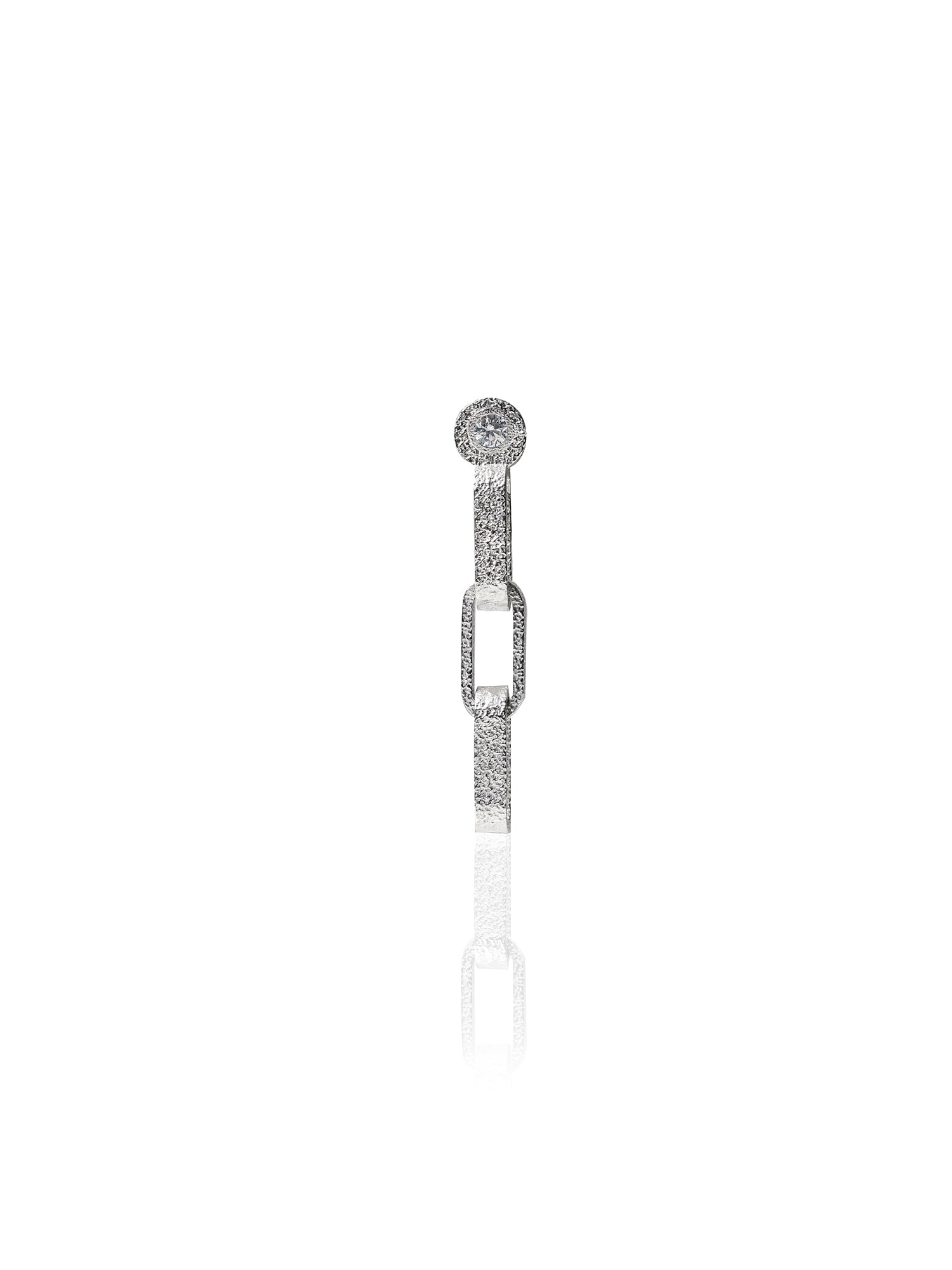 DUCHESS EAR JACKET GRAND|3 TIER|SILVER