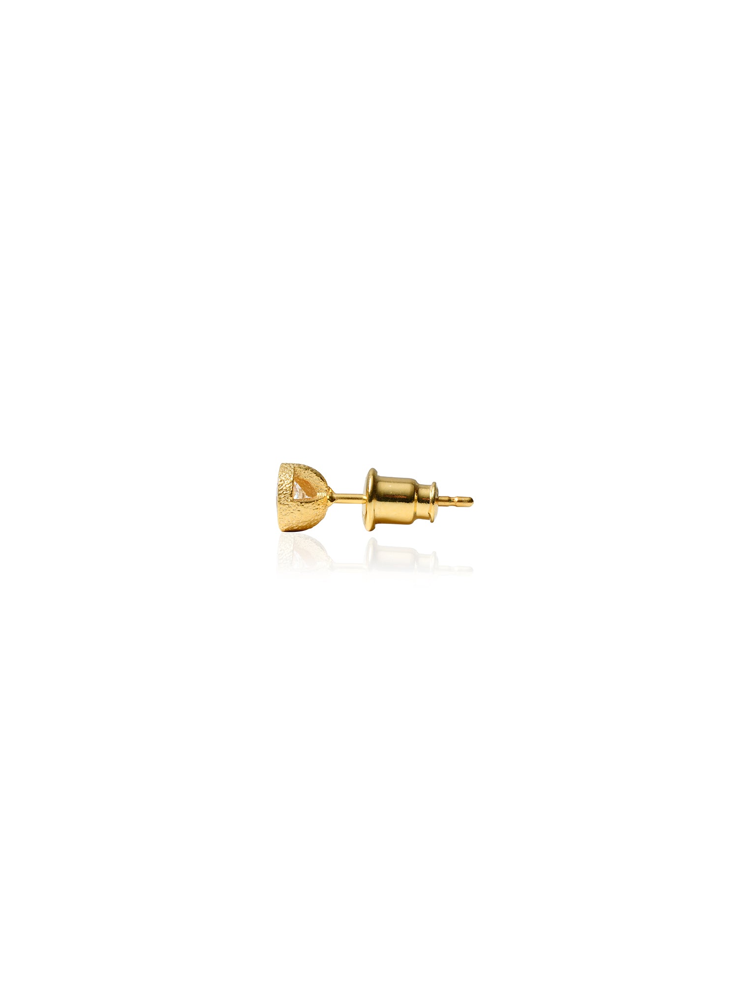 DUCHESS STUD | GOLD/CLEAR