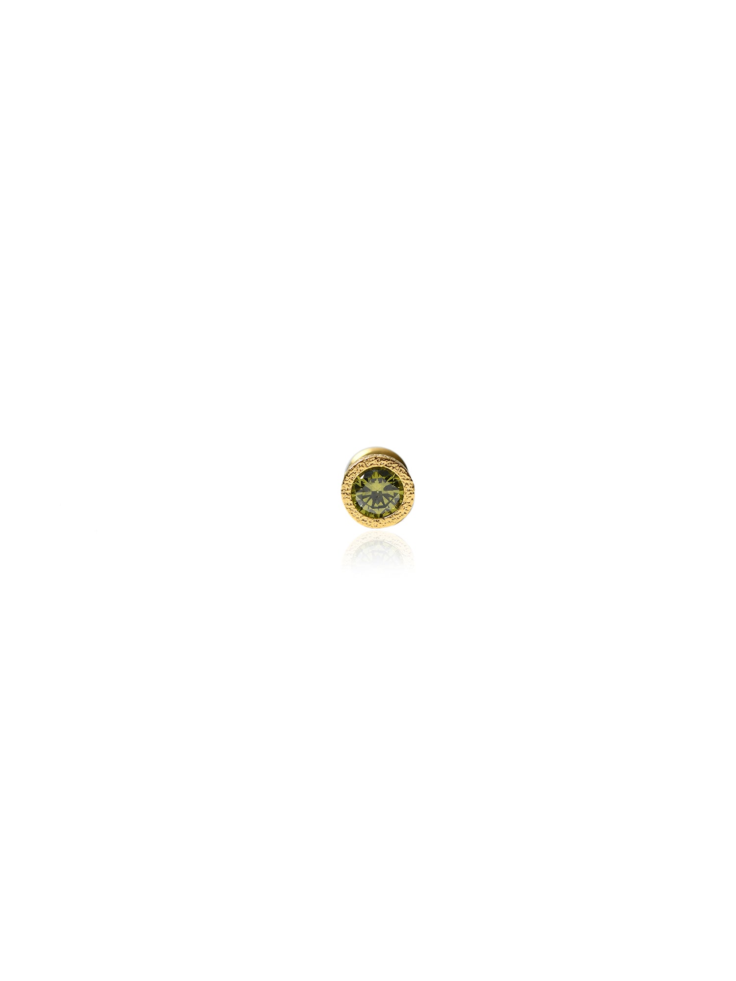 DUCHESS STUD | GOLD/GREEN