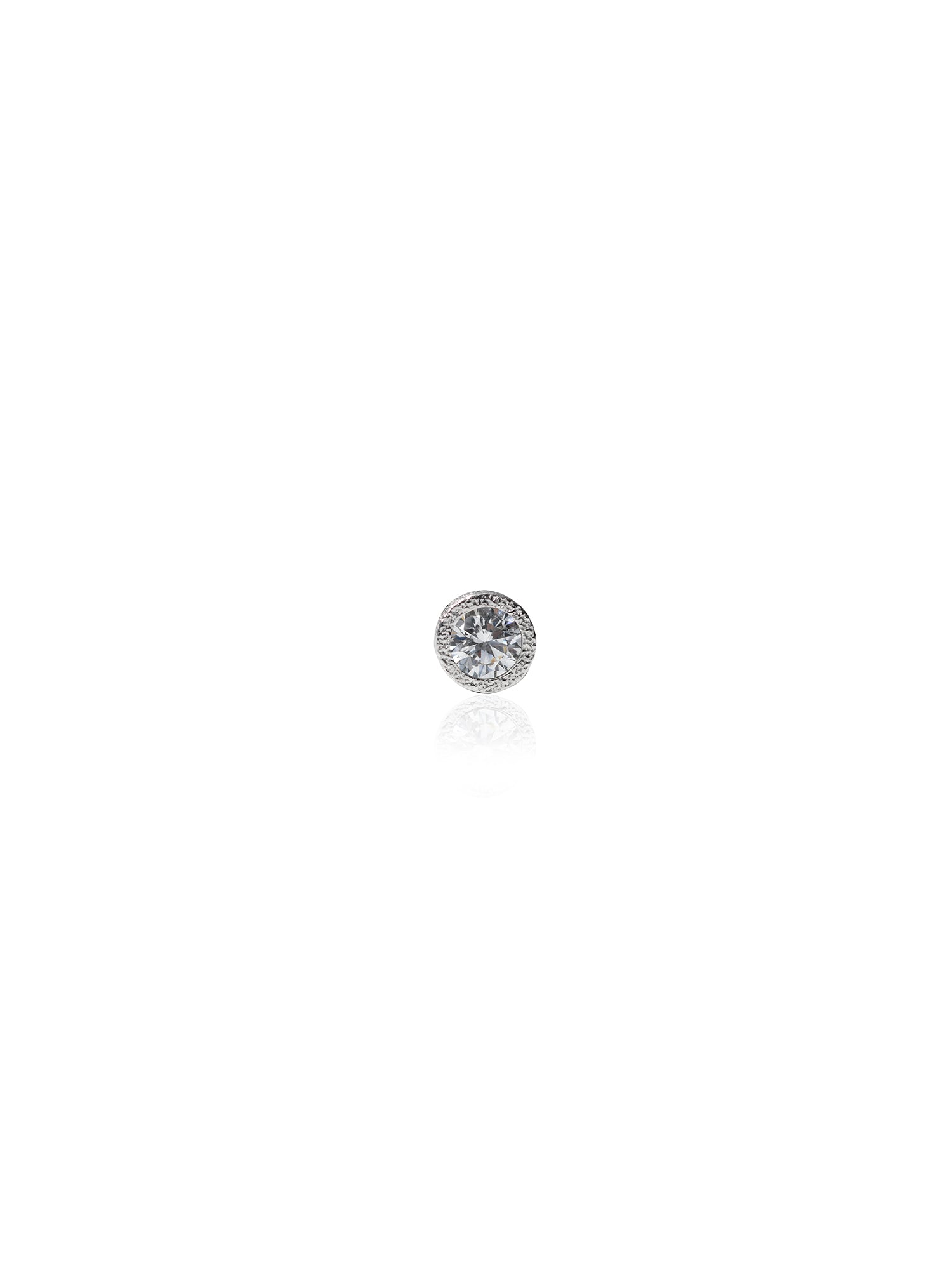 DUCHESS STUD | SILVER/CLEAR