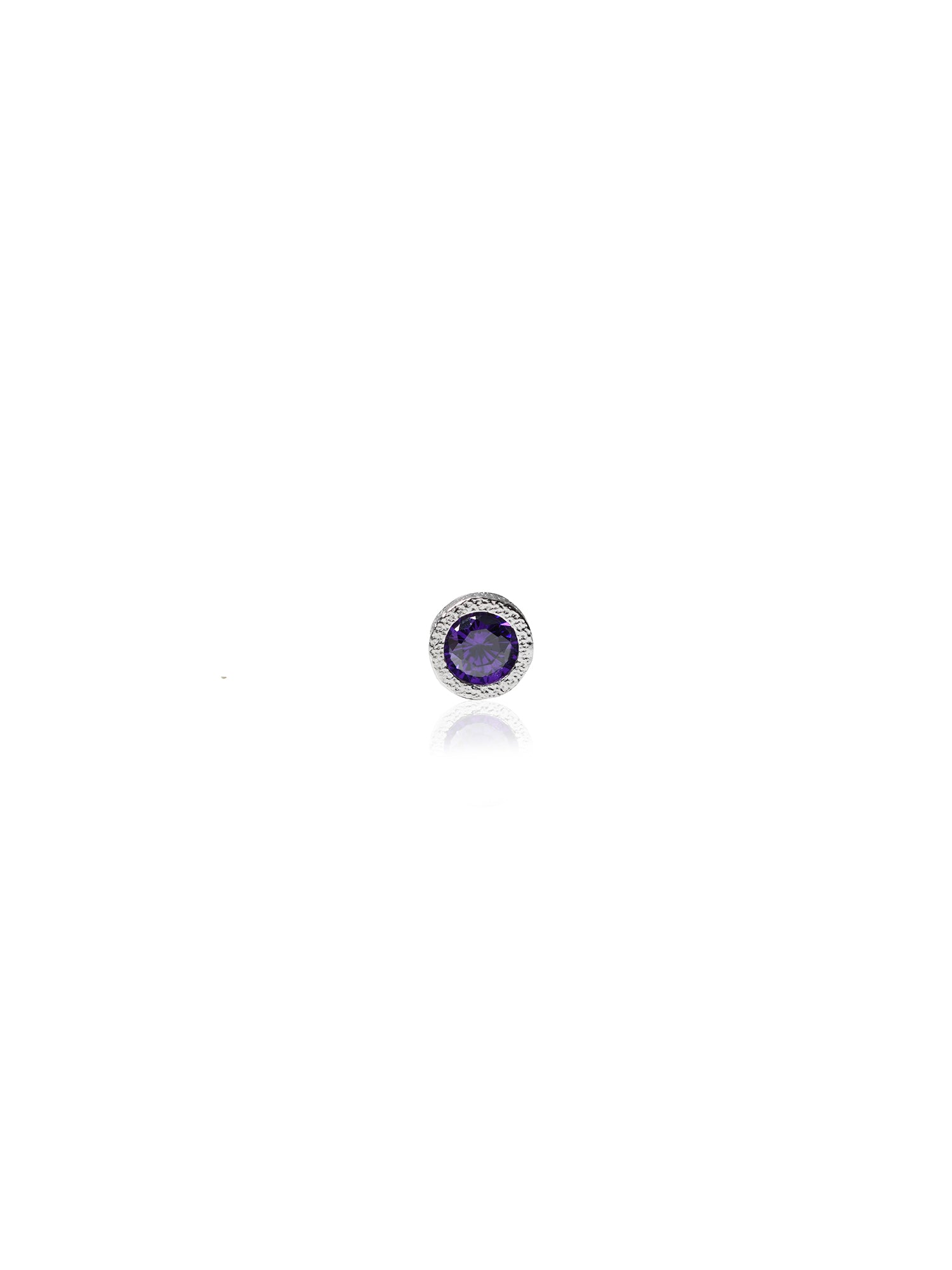DUCHESS STUD | SILVER/PURPLE