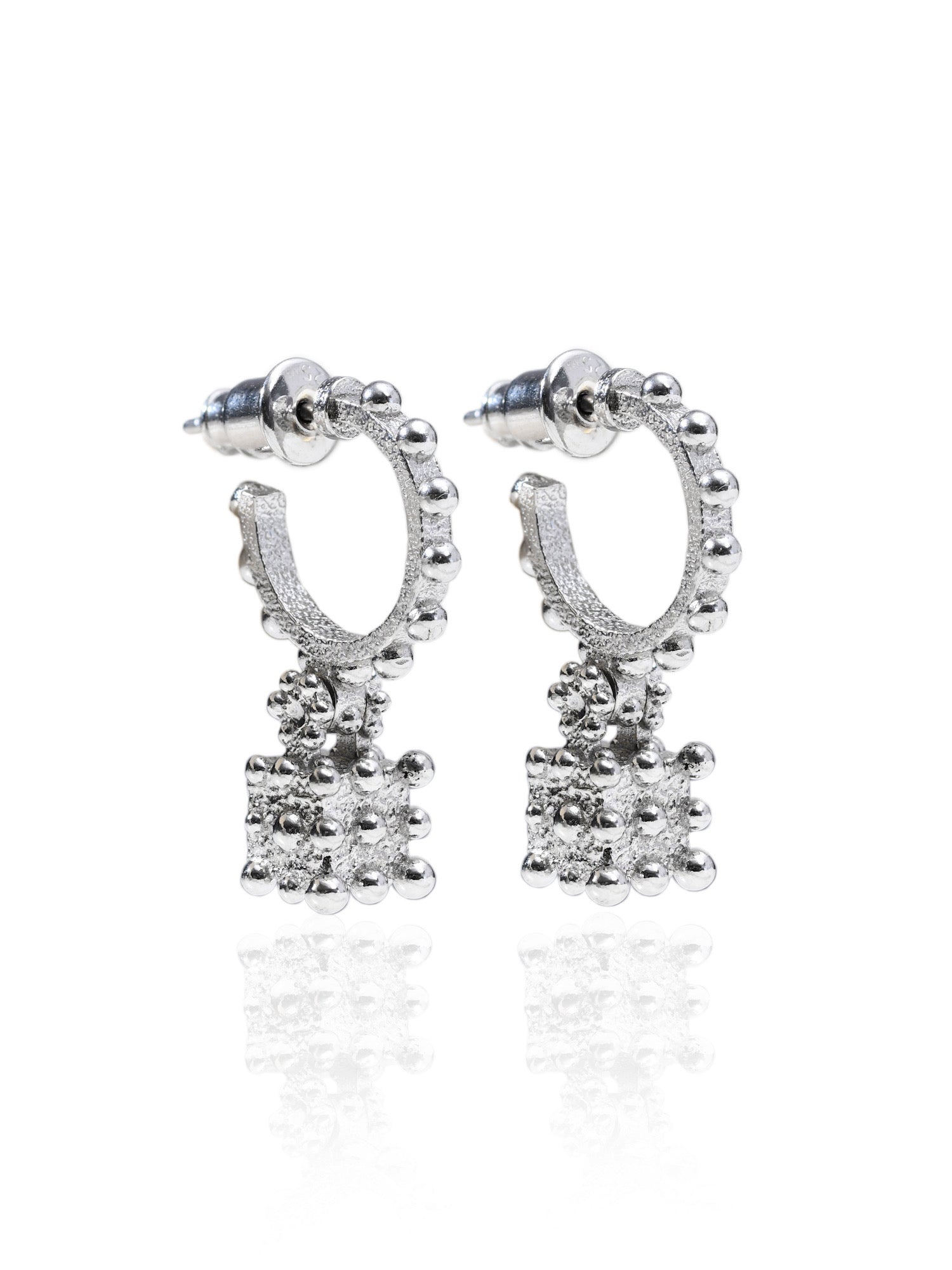 LADY HOOPS | SILVER