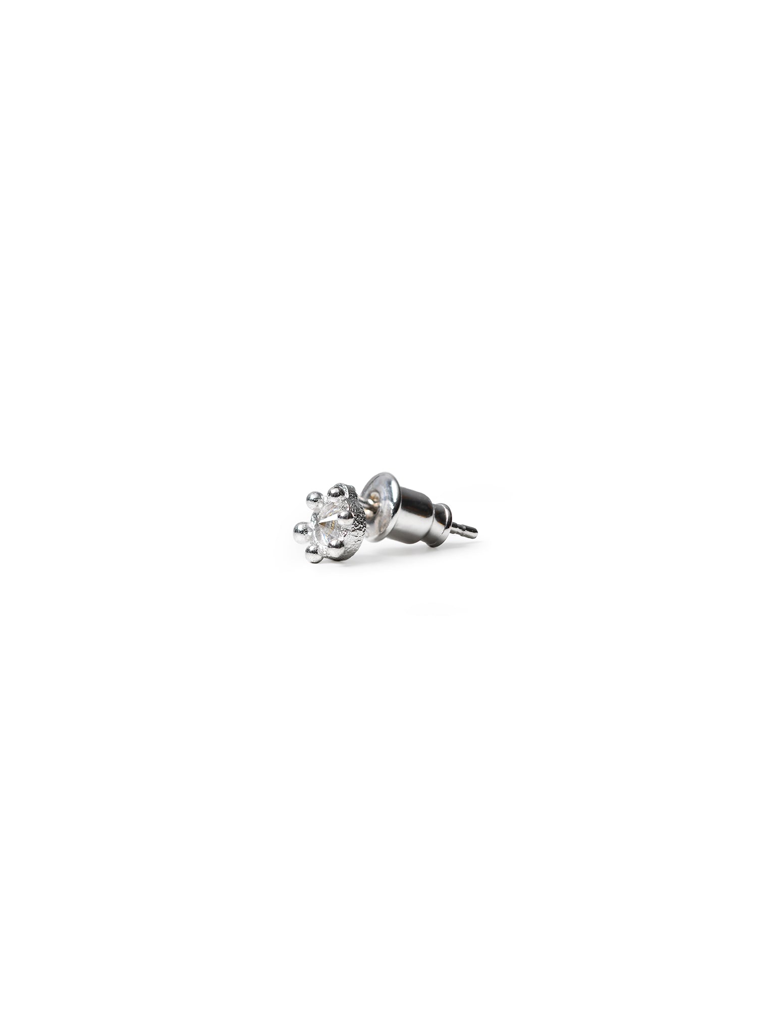 LADY STUD | SILVER/CLEAR