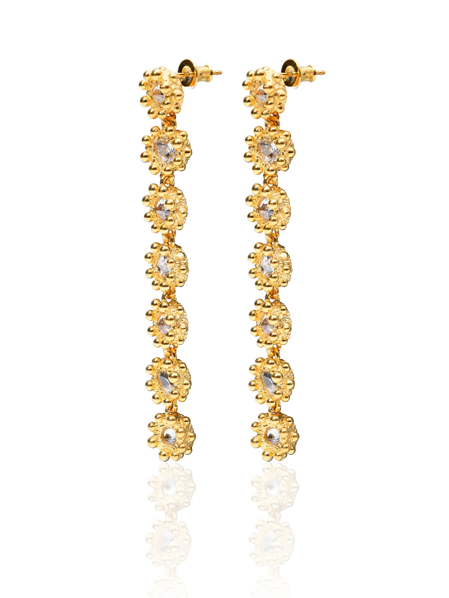 PRINCESS EARRINGS CLASSIC|7 TIER|SOL
