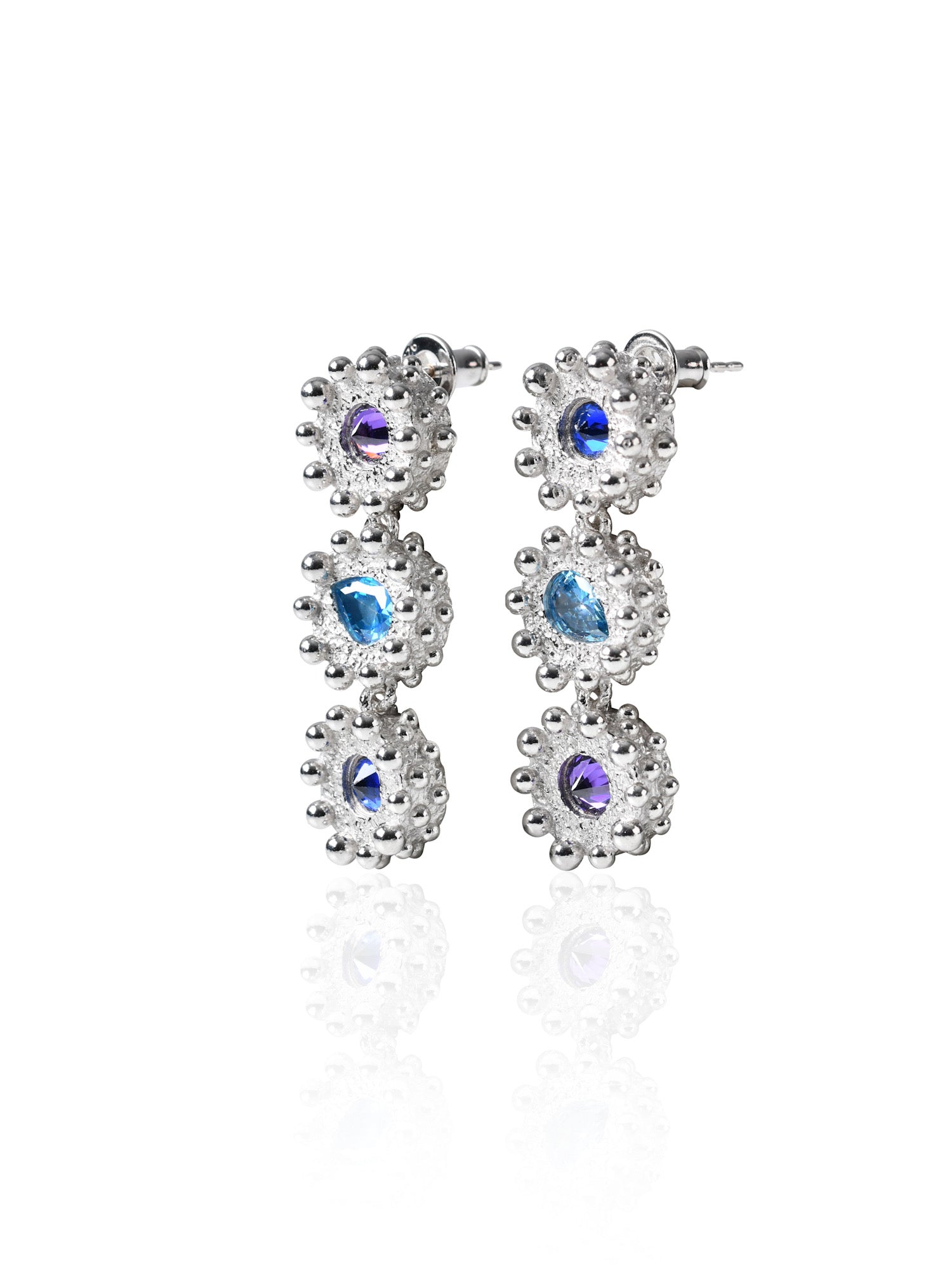 PRINCESS EARRINGS GRAND 3 TIER|NOCT