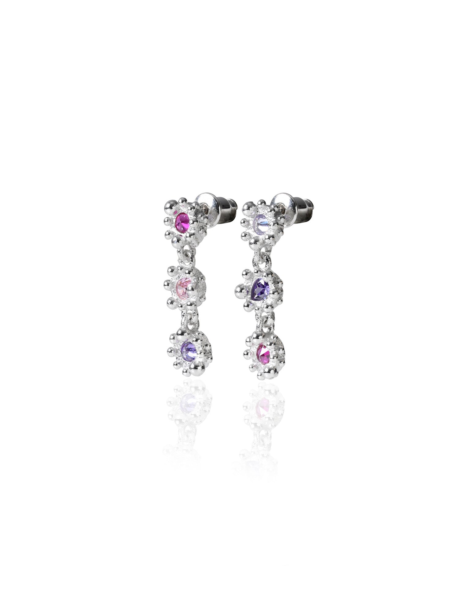 PRINCESS EARRINGS PETITE 3 TIER|NOCT