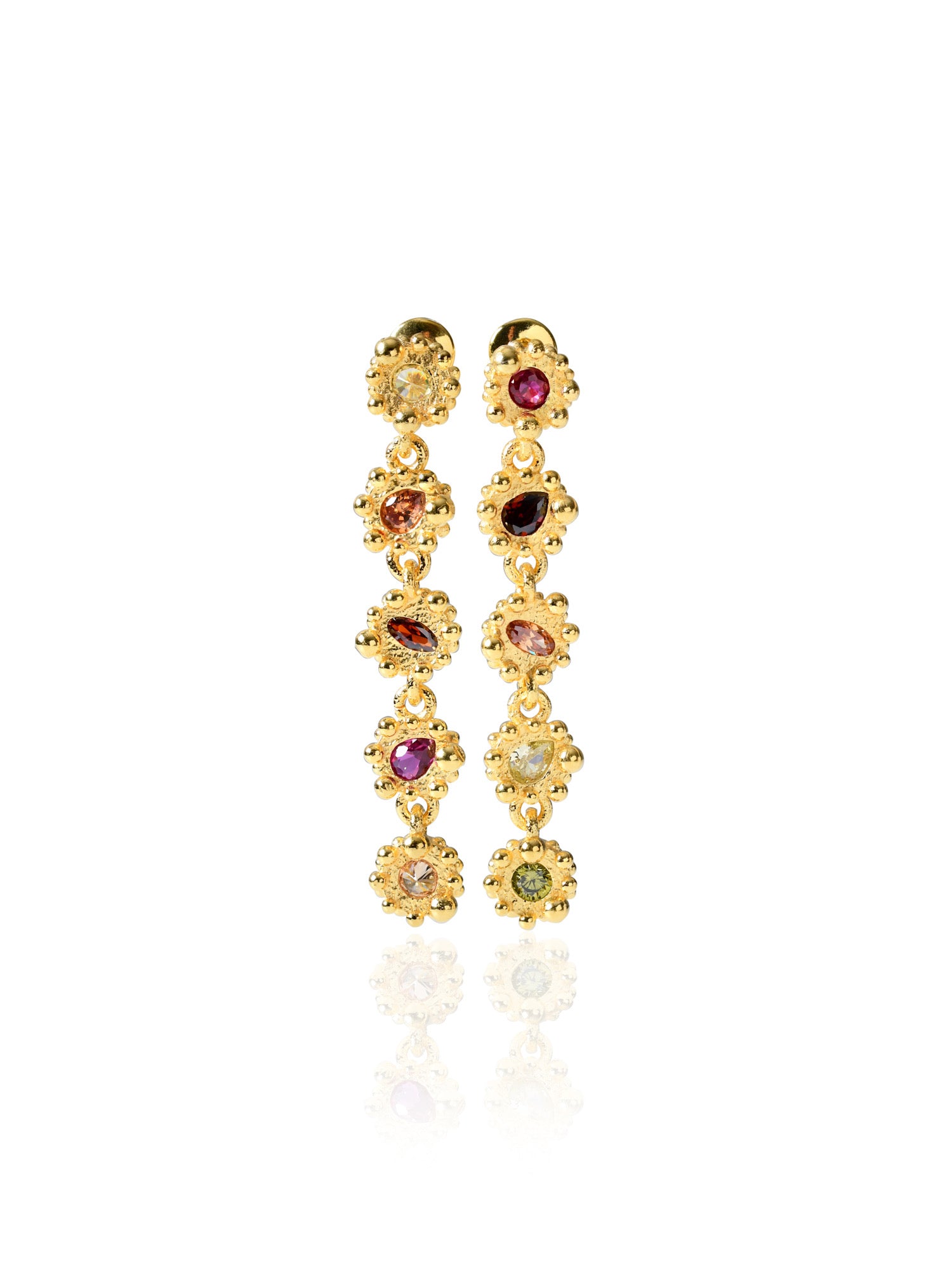 PRINCESS EARRINGS PETITE 5 TIER|FLARE