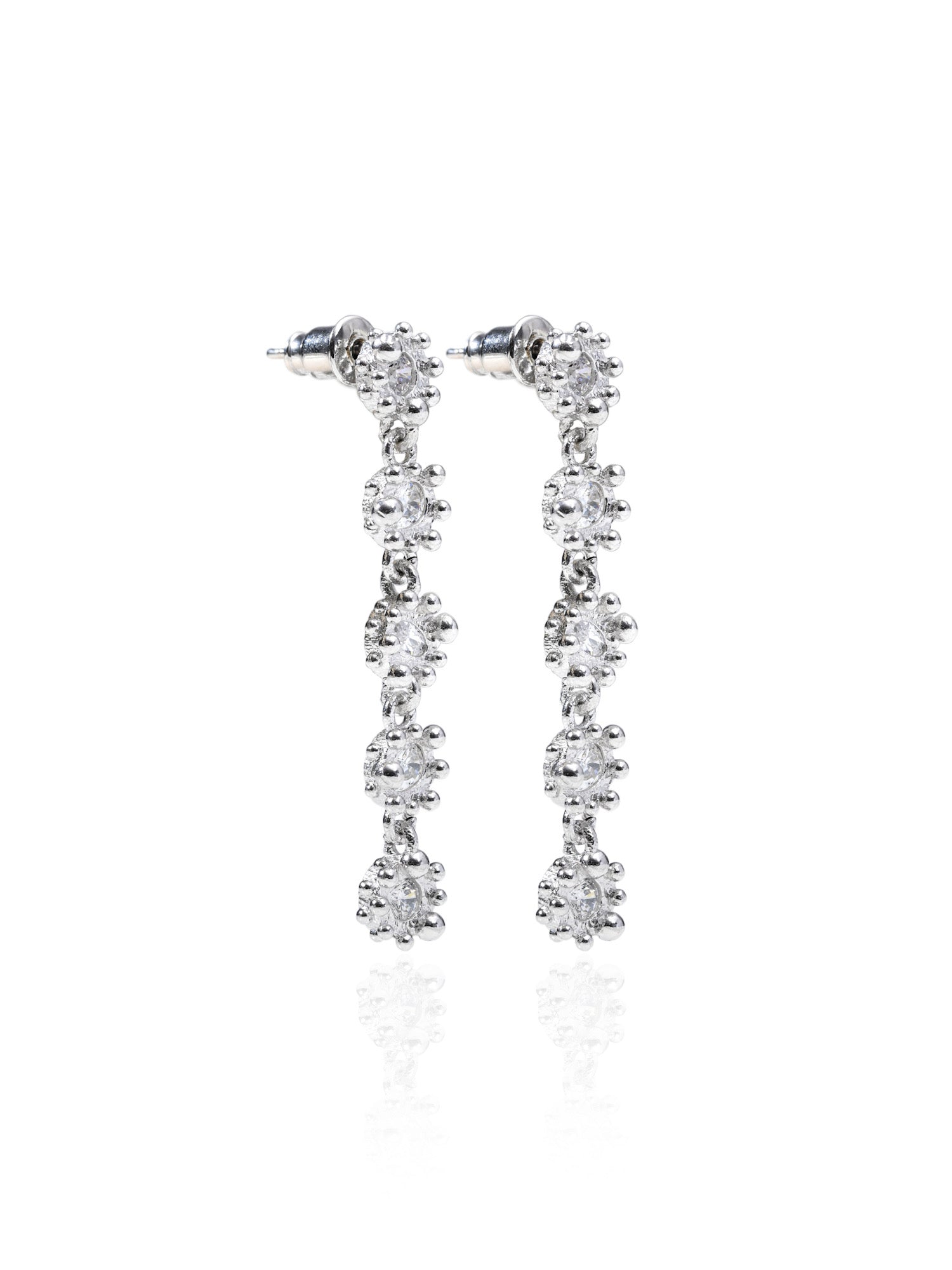 PRINCESS EARRINGS PETITE 5 TIER|HALO
