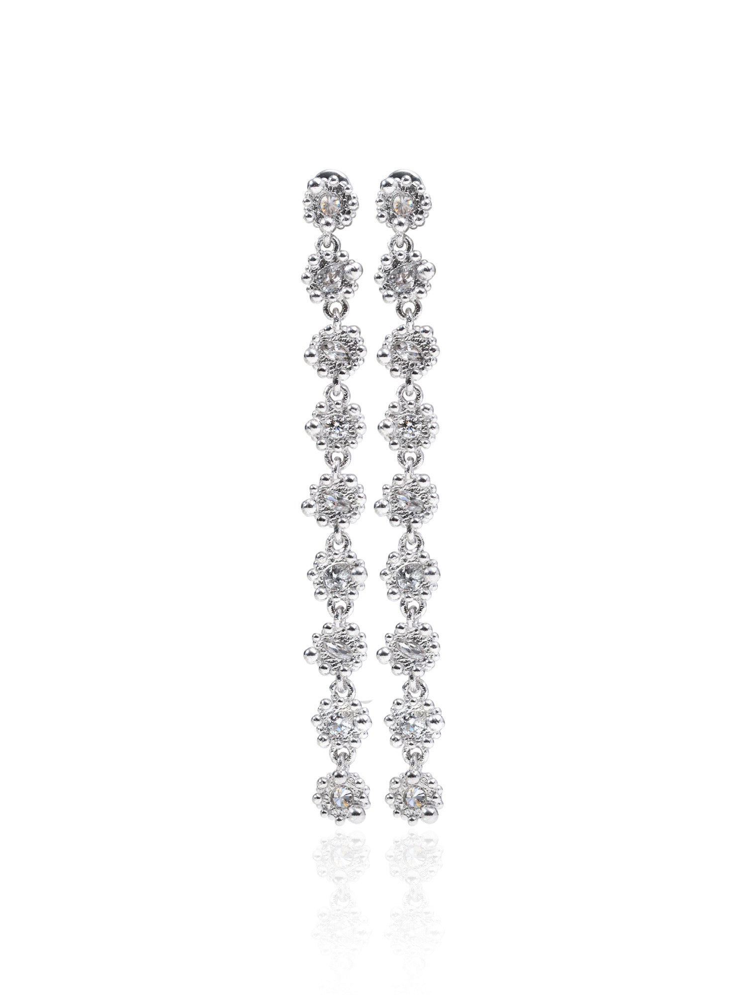 PRINCESS EARRINGS PETITE 9 TIER|HALO