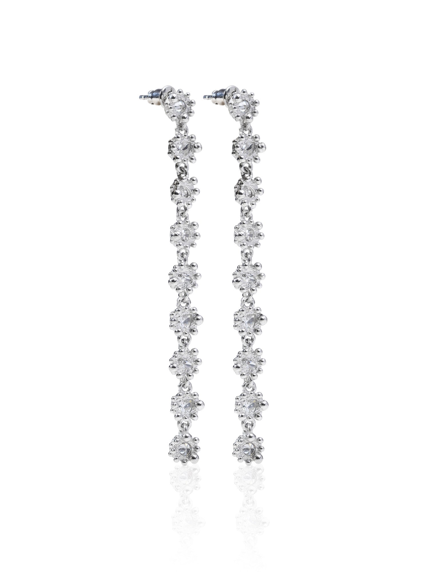 PRINCESS EARRINGS PETITE 9 TIER|HALO
