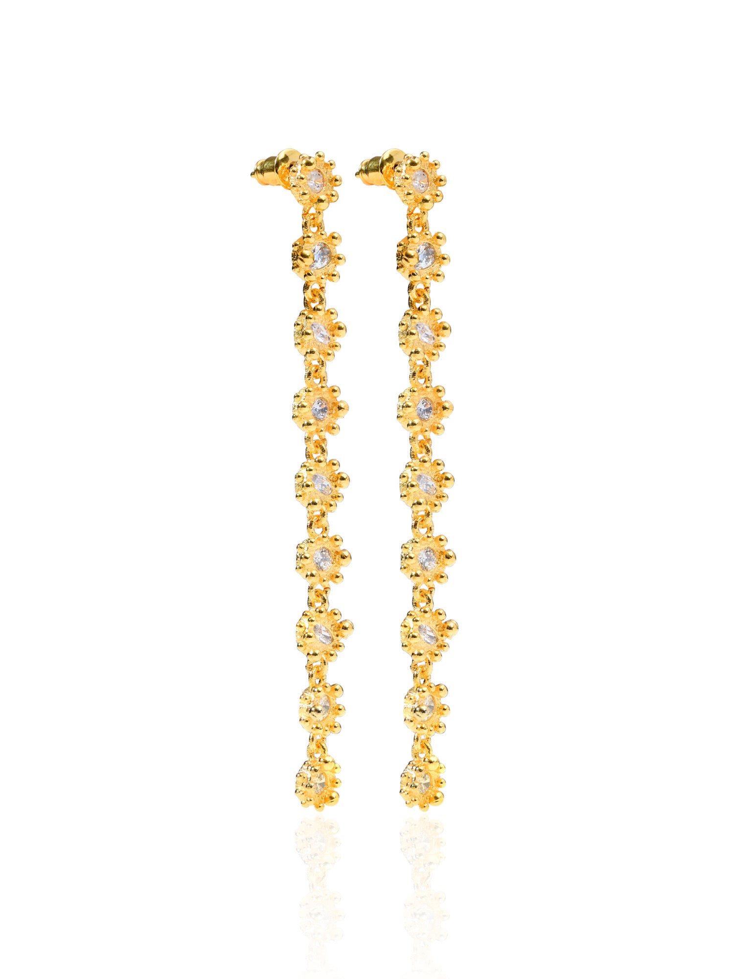 PRINCESS EARRINGS PETITE 9 TIER|SOL