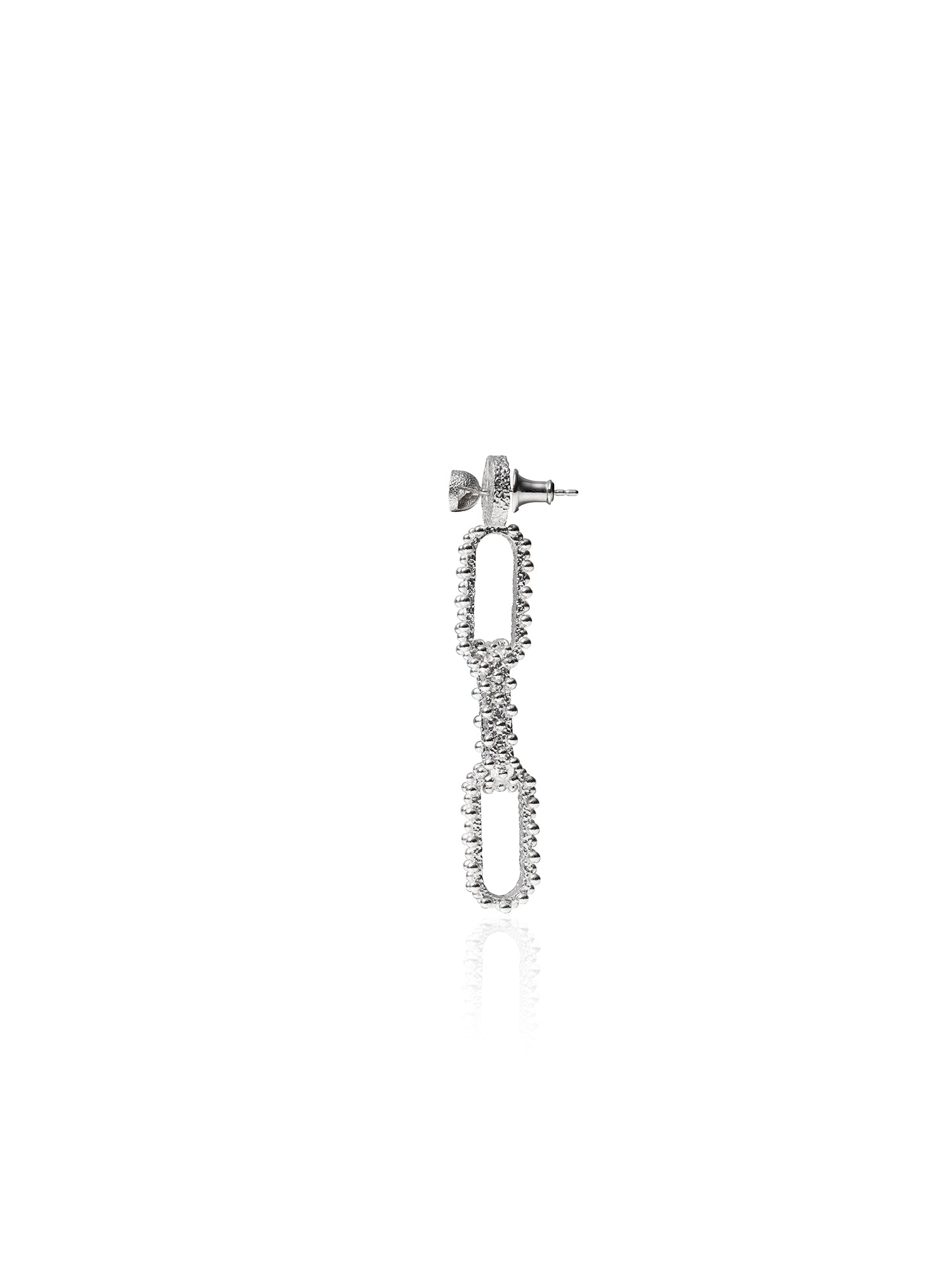 REBEL EAR JACKET GRAND|3 TIER|SILVER
