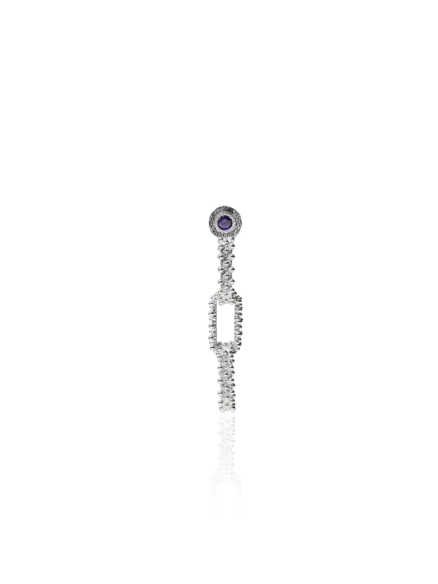 REBEL EAR JACKET GRAND|3 TIER|SILVER