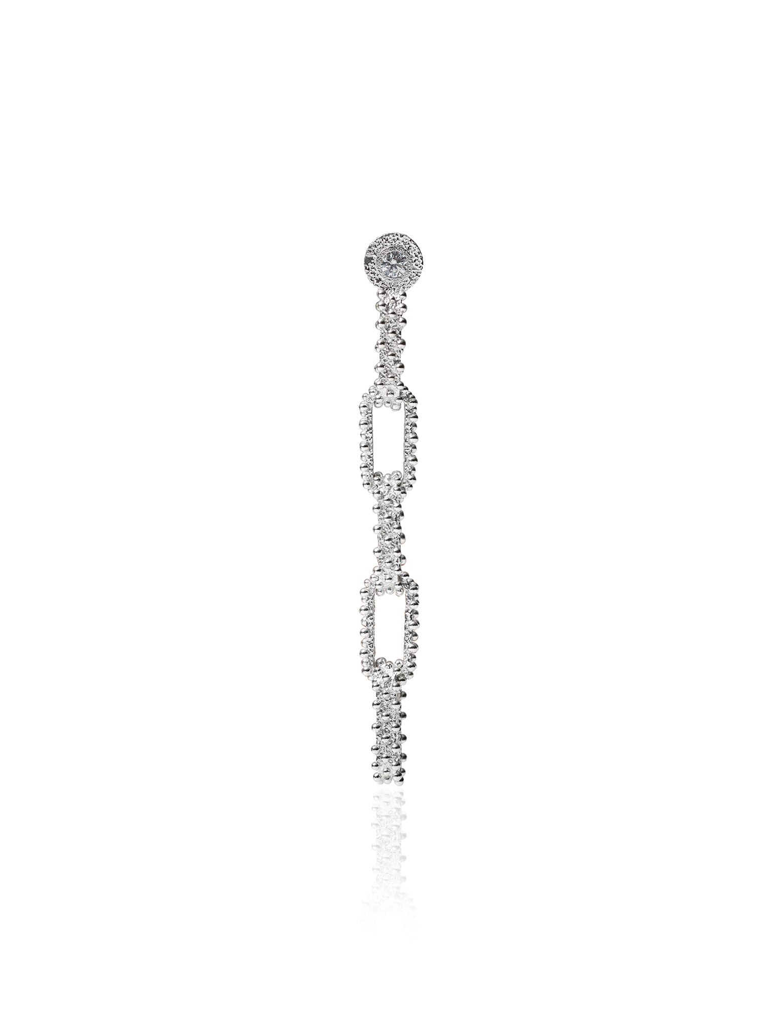 REBEL EAR JACKET GRAND|5 TIER|SILVER