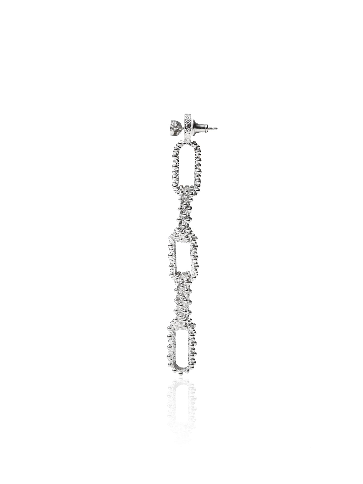 REBEL EAR JACKET GRAND|5 TIER|SILVER